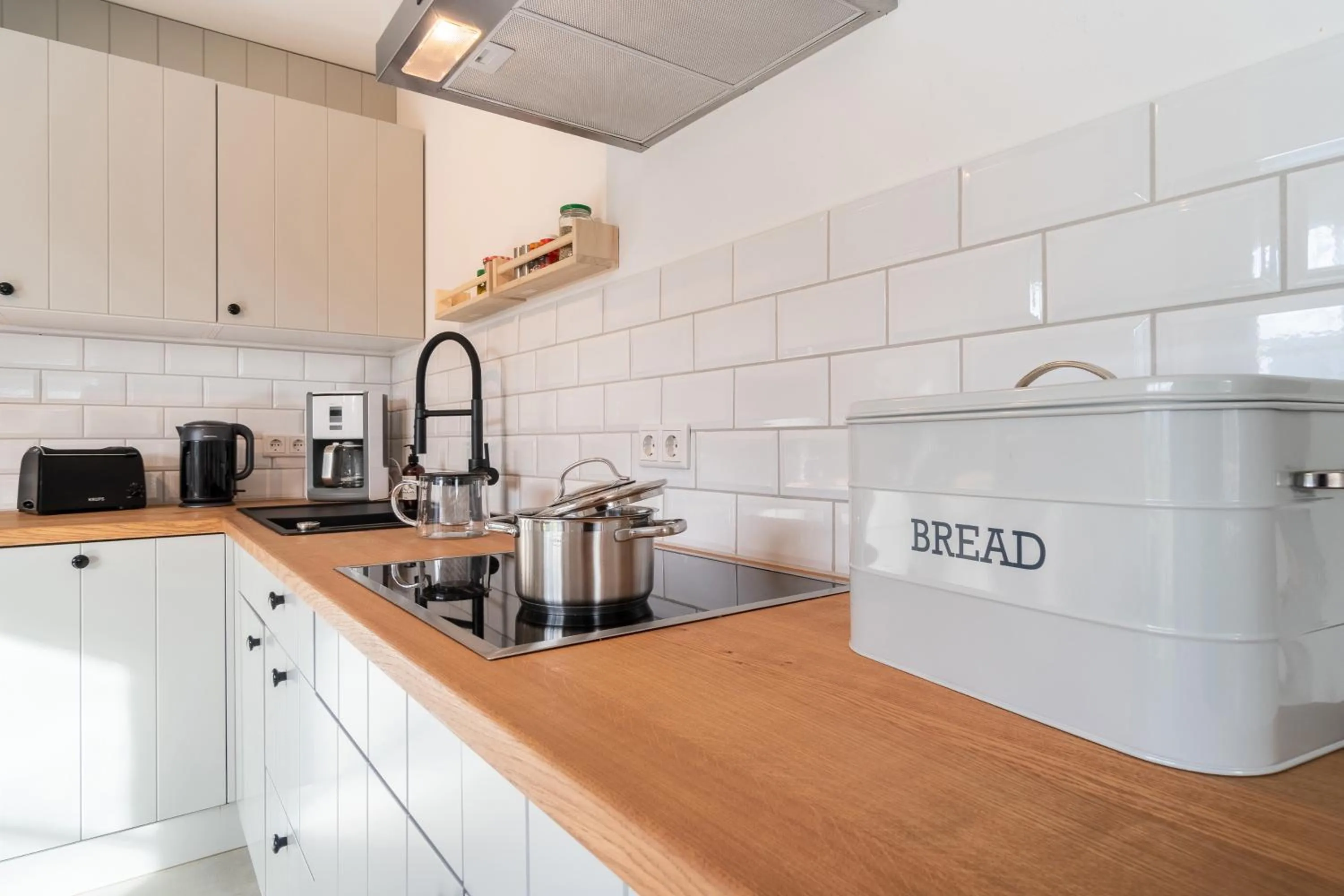 Kitchen or kitchenette in Haus am Park