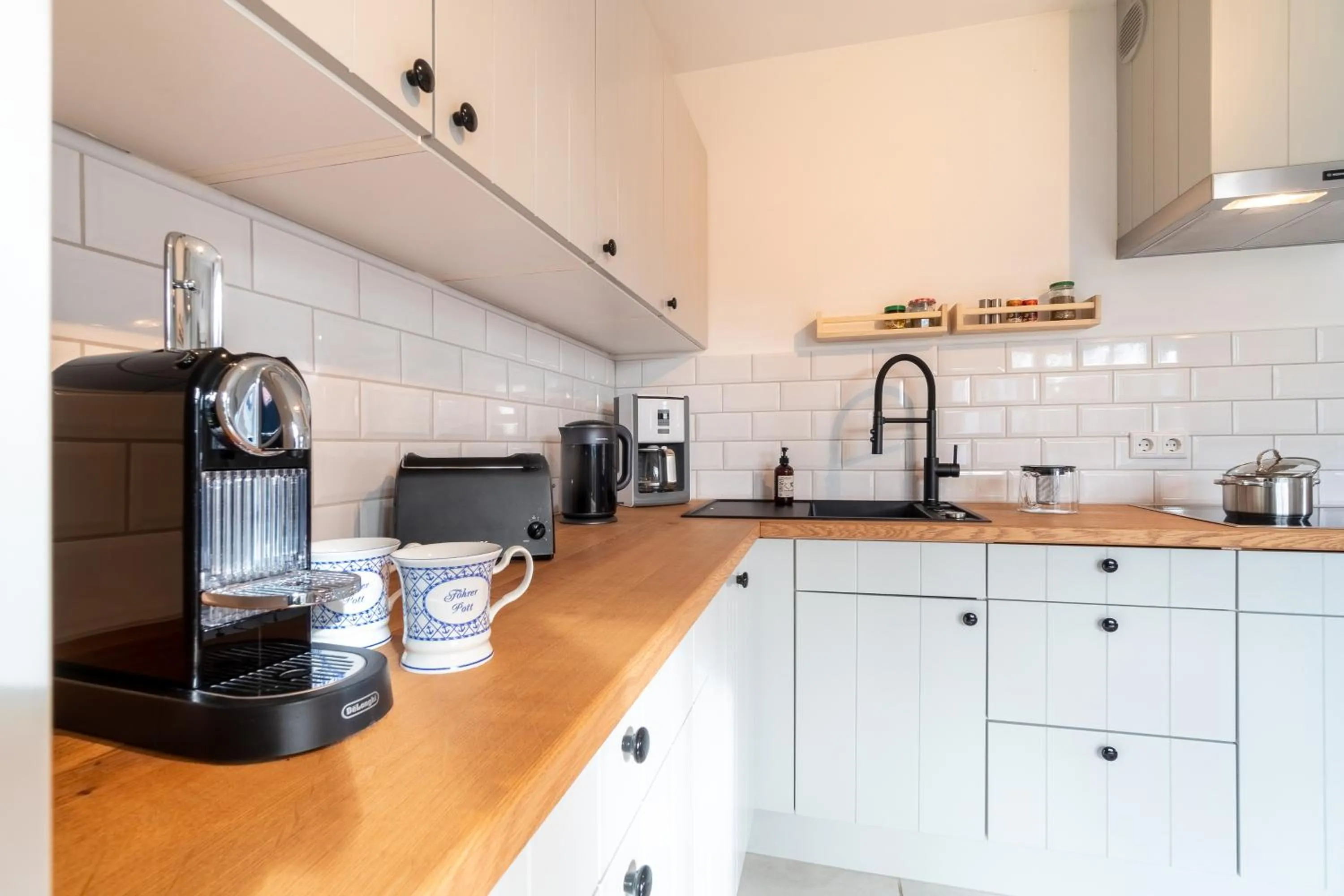 Kitchen or kitchenette in Haus am Park