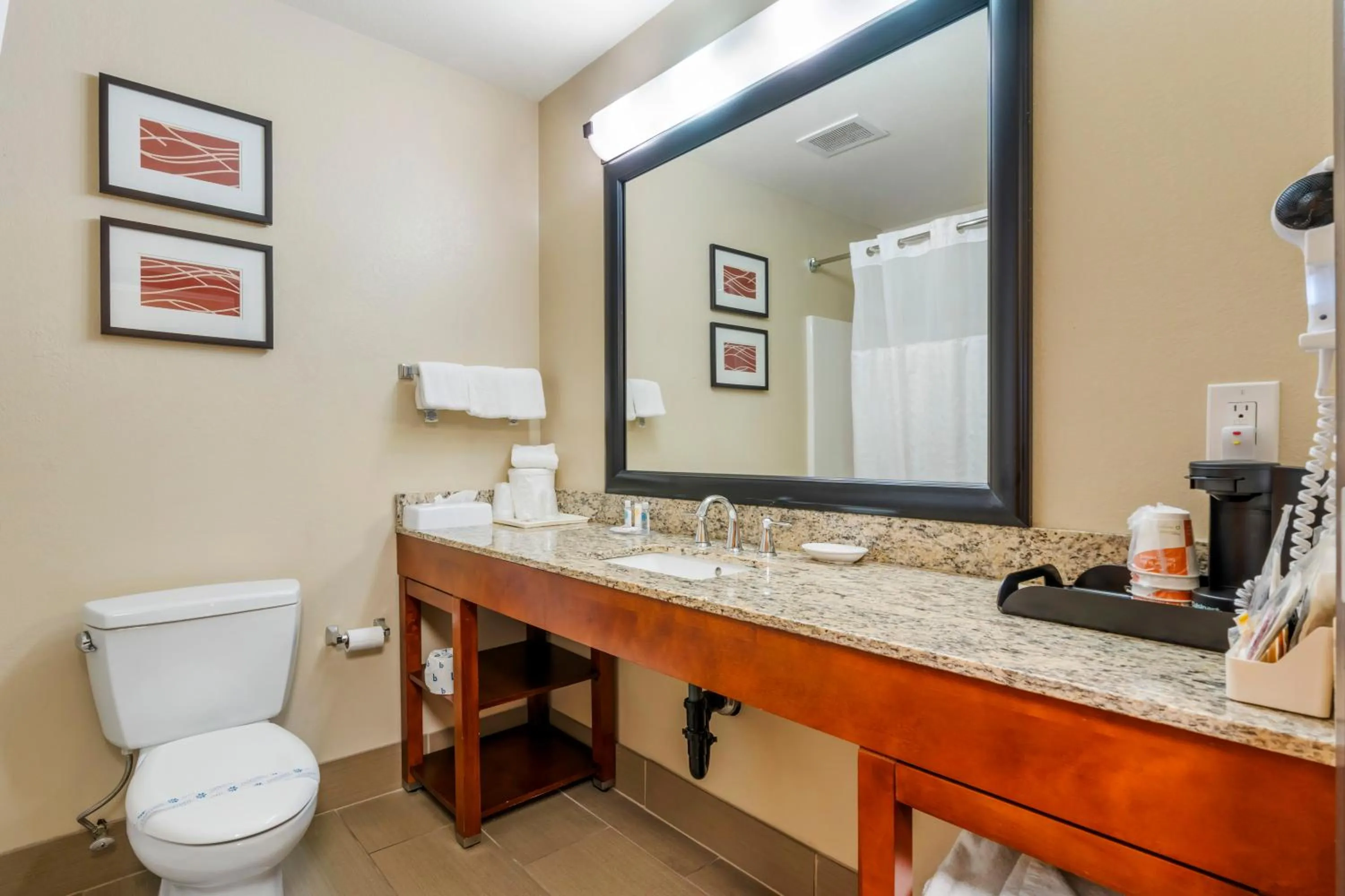 Toilet in Comfort Inn & Suites Redwood Country