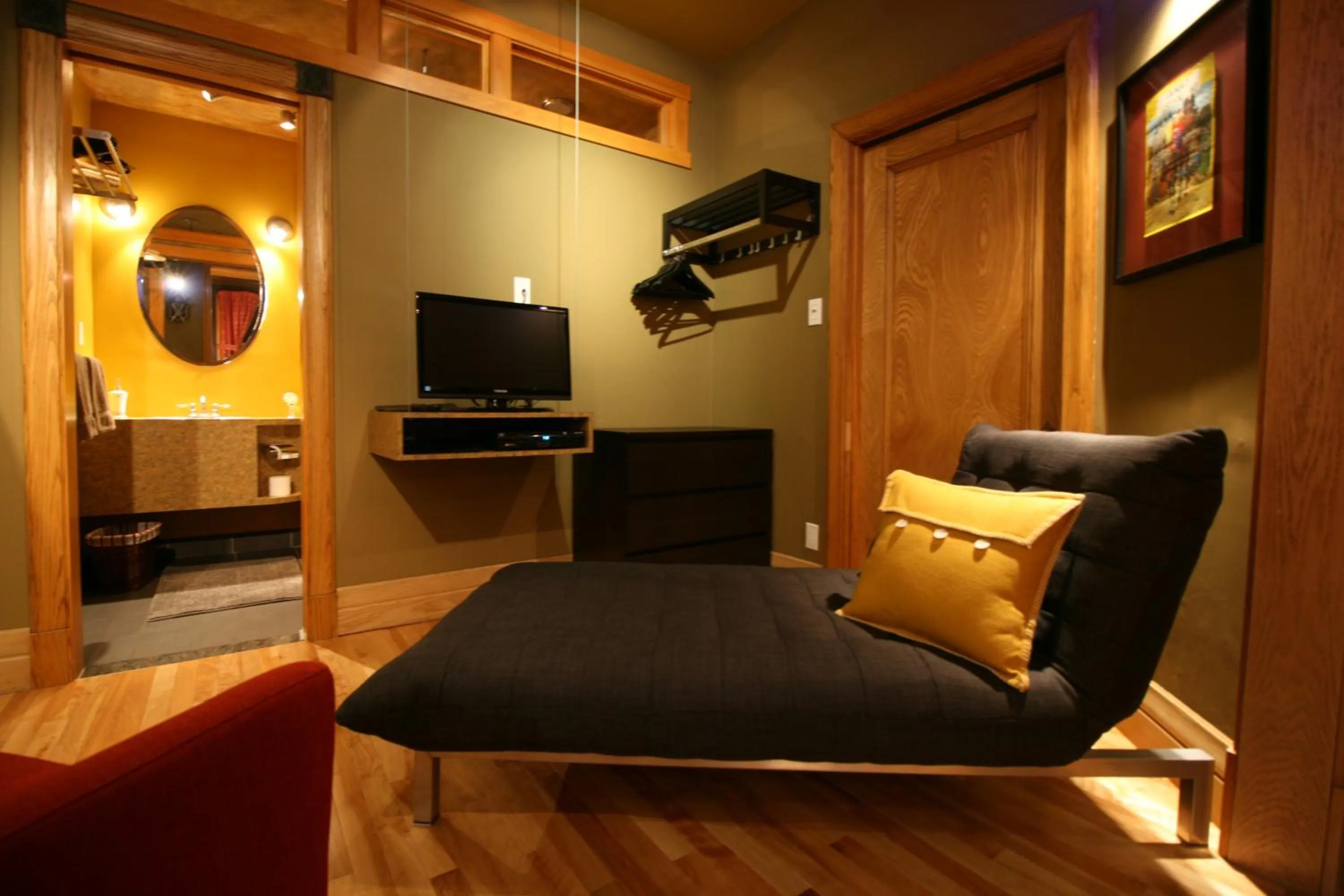 Seating area in A La Carte Bed & Breakfast