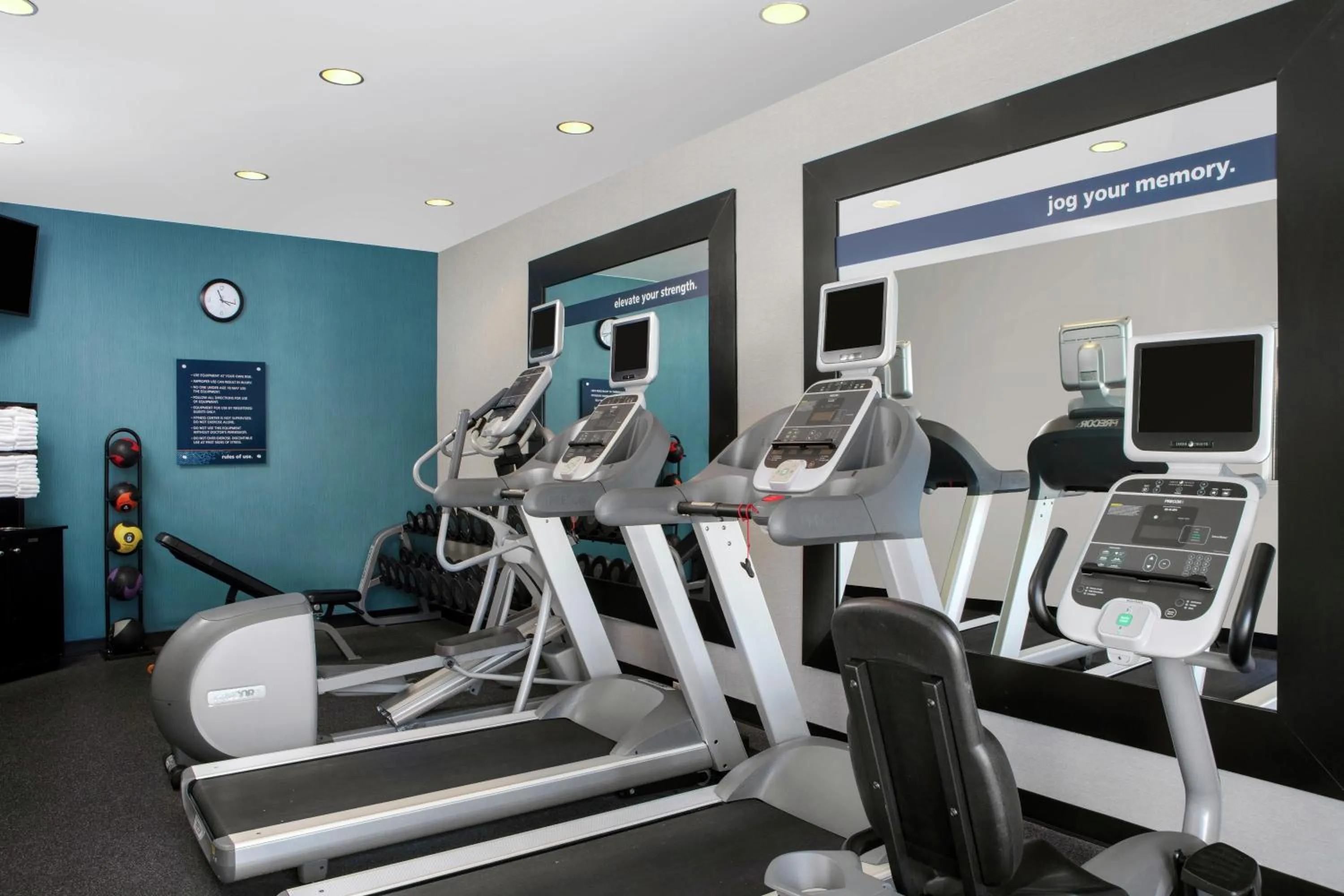 Fitness centre/facilities in Hampton Inn Lake Buena Vista / Orlando