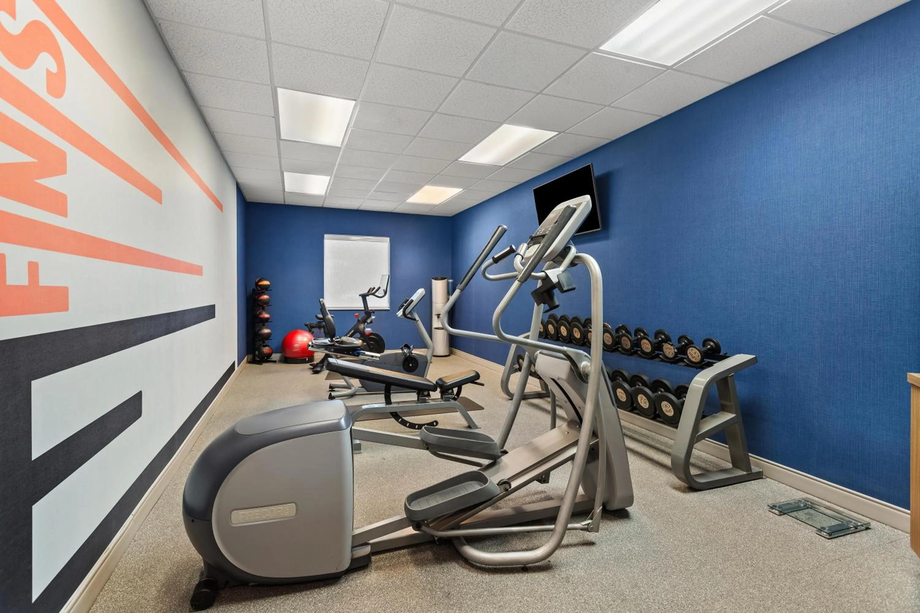 Fitness centre/facilities in Hampton Inn & Suites Port Richey