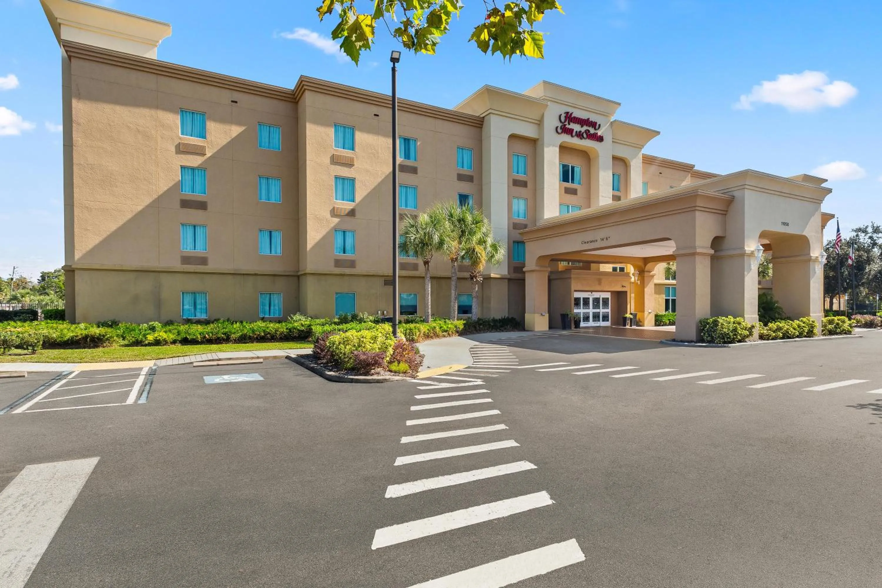 Property building in Hampton Inn & Suites Port Richey