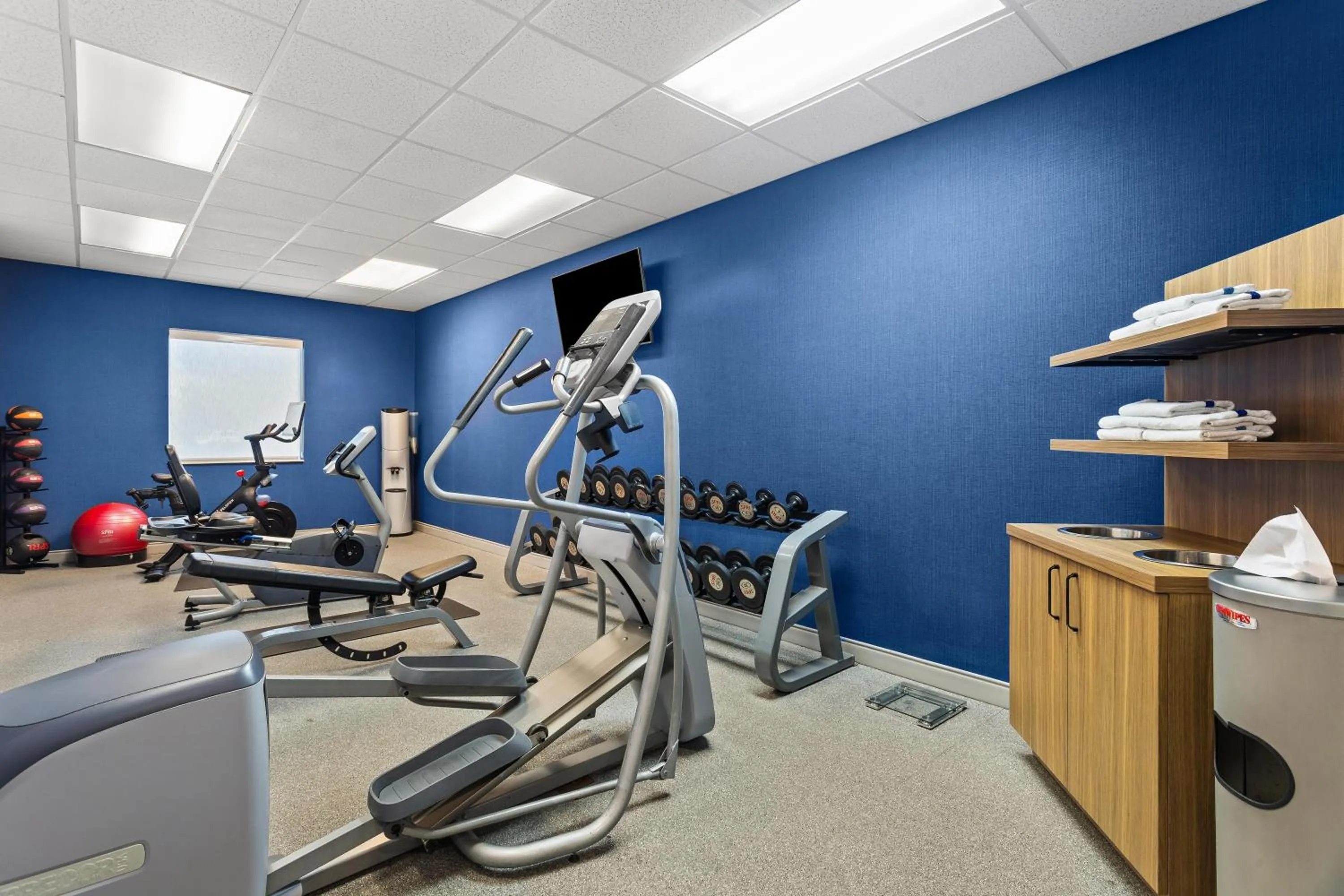 Fitness centre/facilities in Hampton Inn & Suites Port Richey