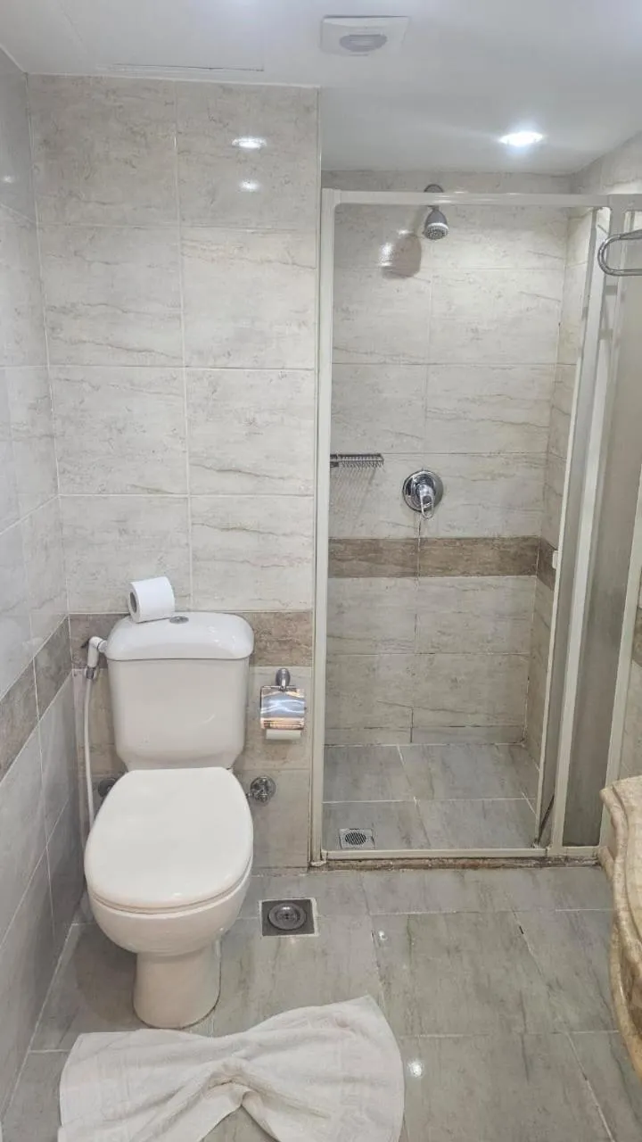 Bathroom in Salma Hotel Cairo