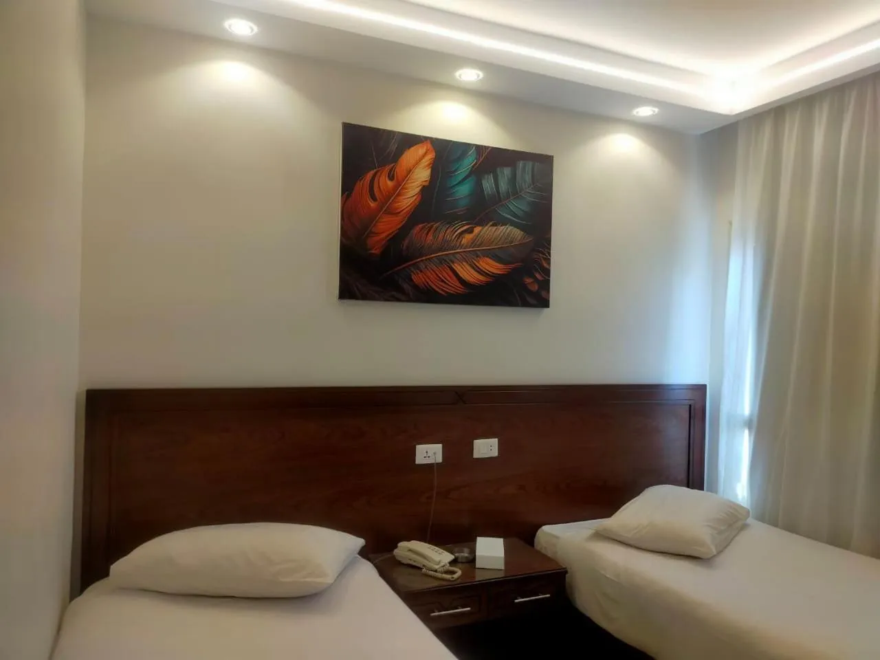 Bedroom, Bed in Salma Hotel Cairo