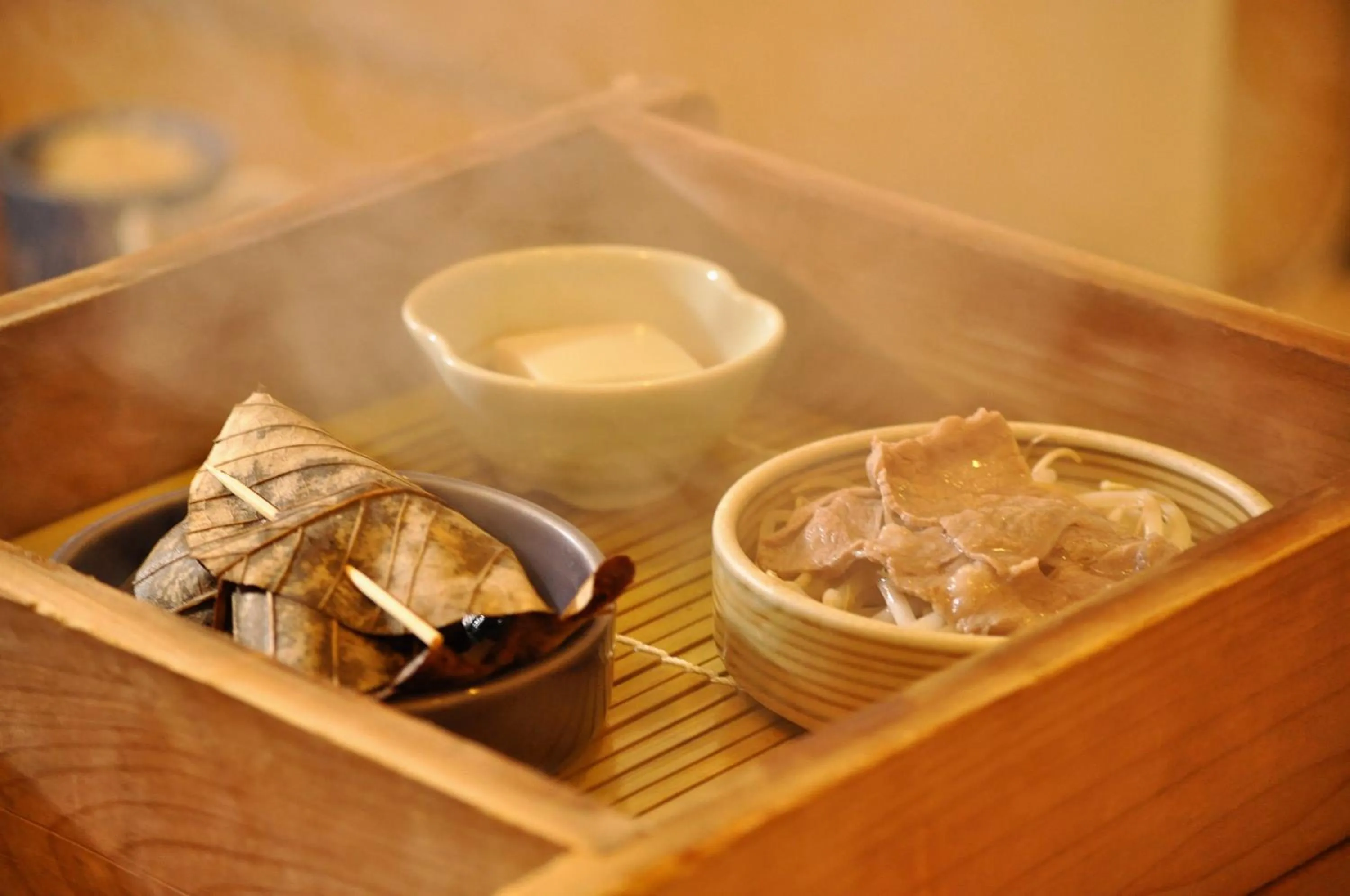 Food close-up in Okuhida Garden Hotel Yakedake