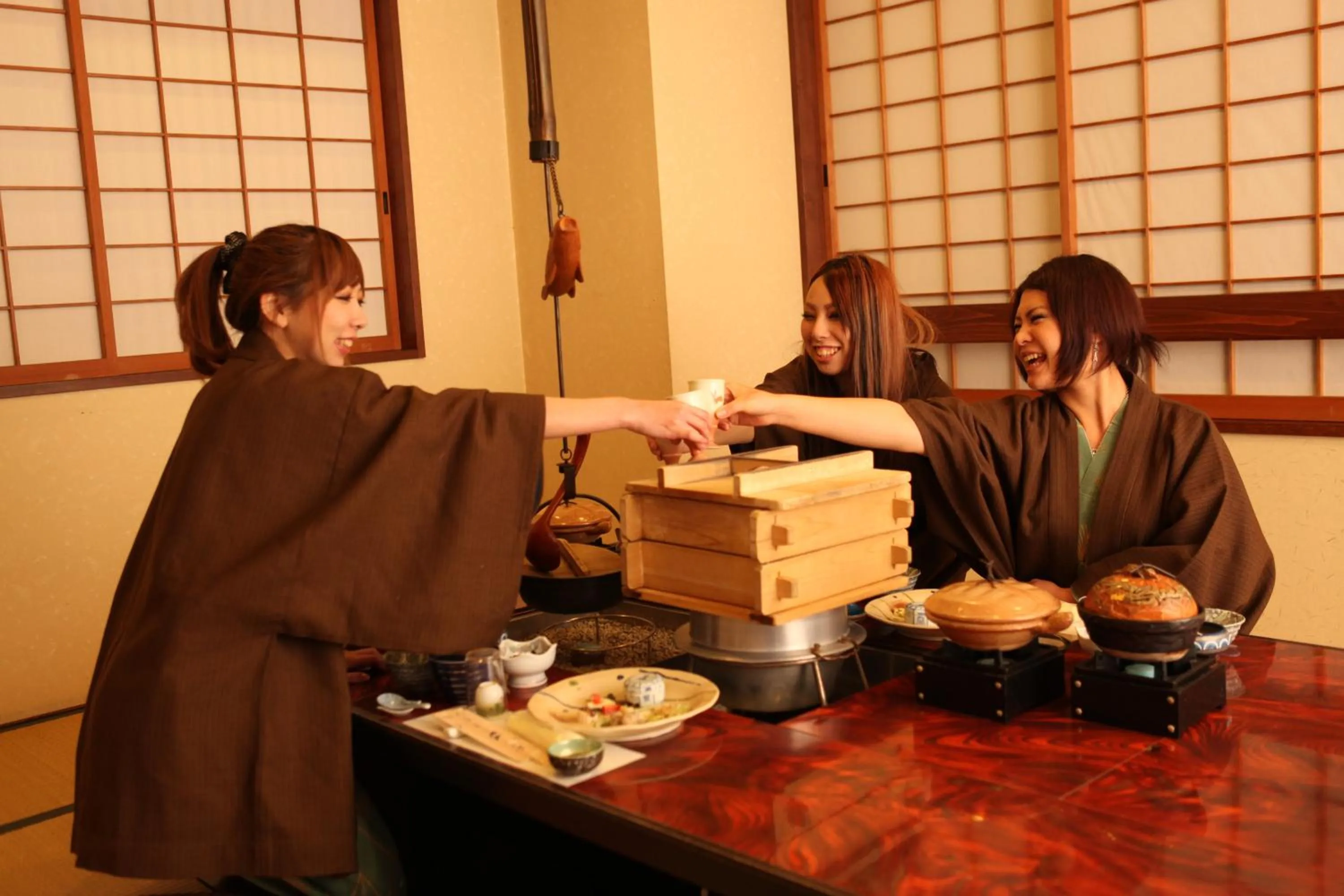 Restaurant/places to eat in Okuhida Garden Hotel Yakedake