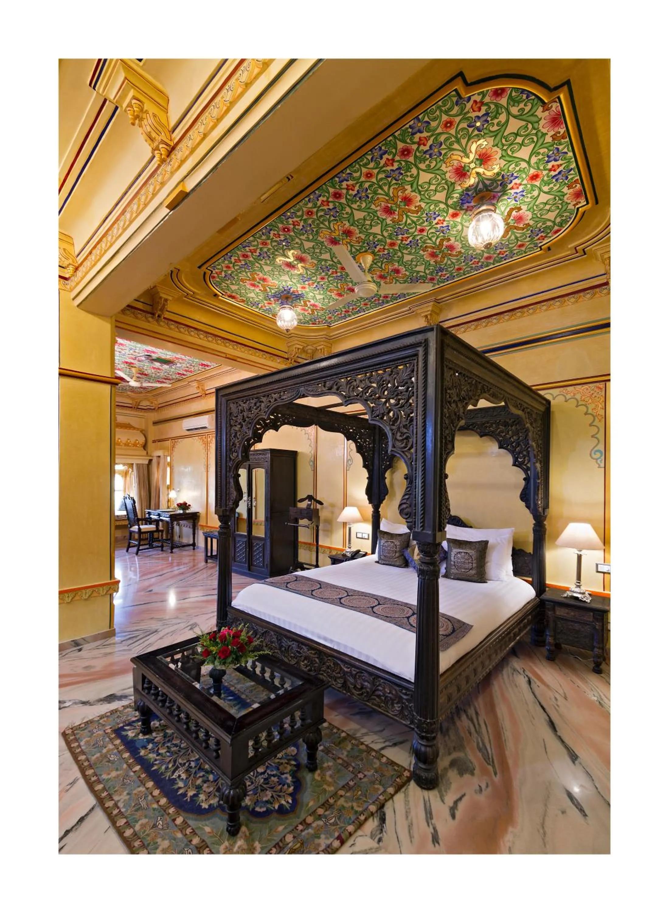 Property building, Bed in Chunda Palace