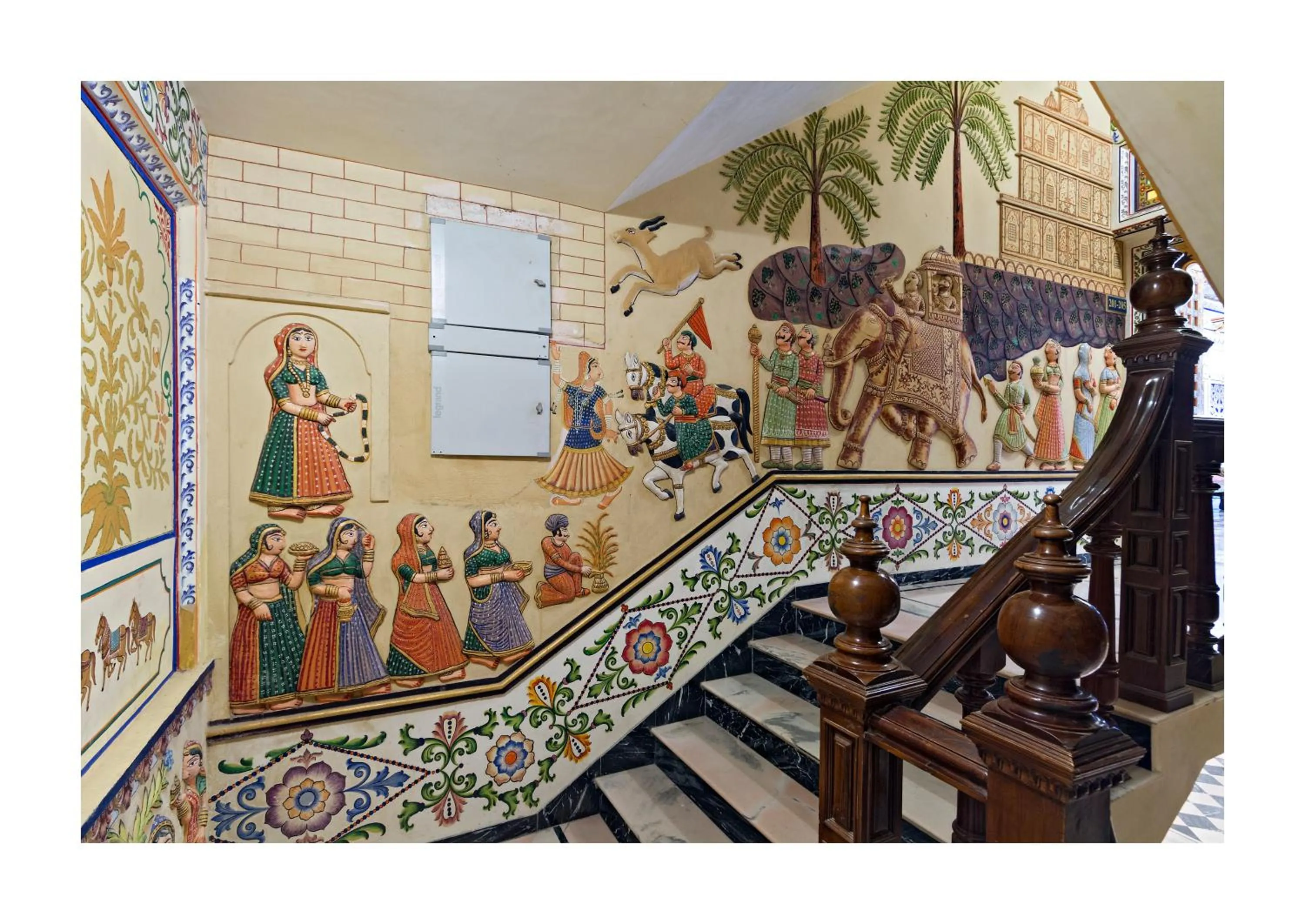 Decorative detail in Chunda Palace