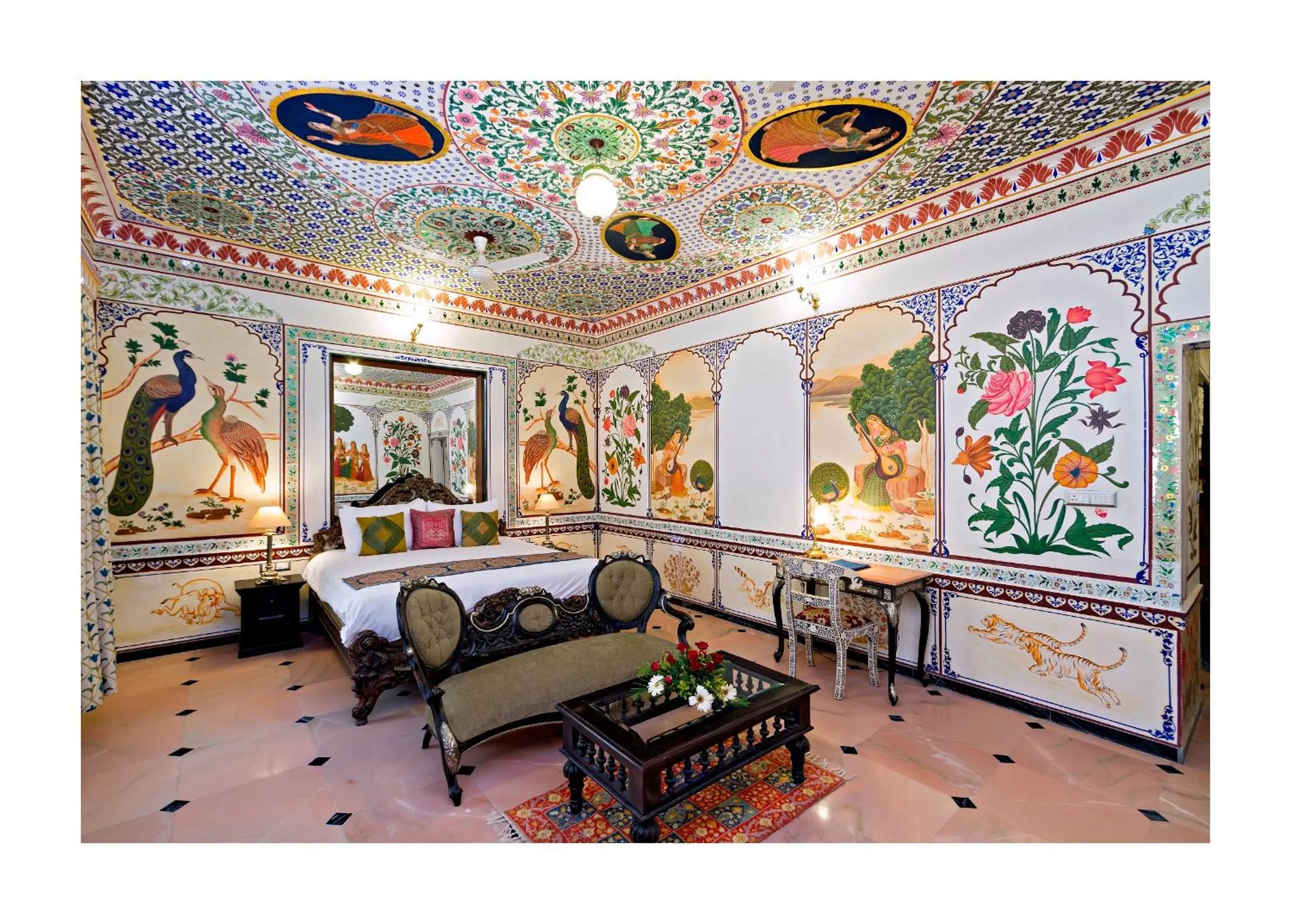 Property building, Bed in Chunda Palace