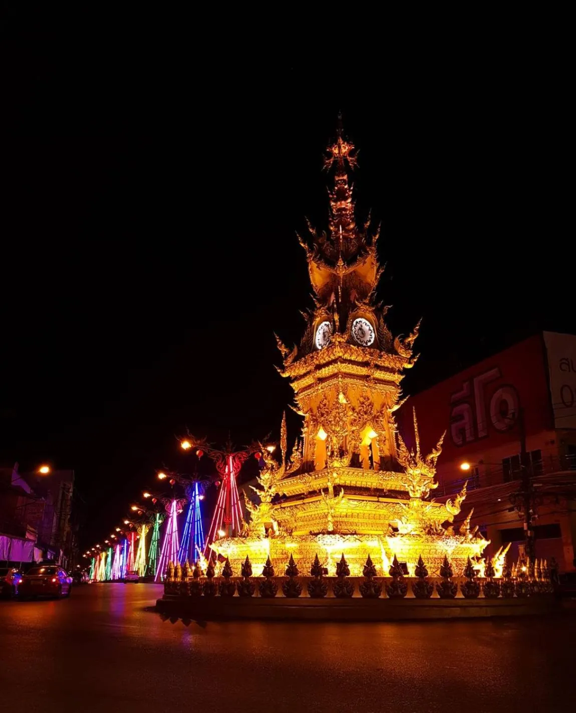 Nearby landmark in Bann Tawan Hostel Chiang Rai