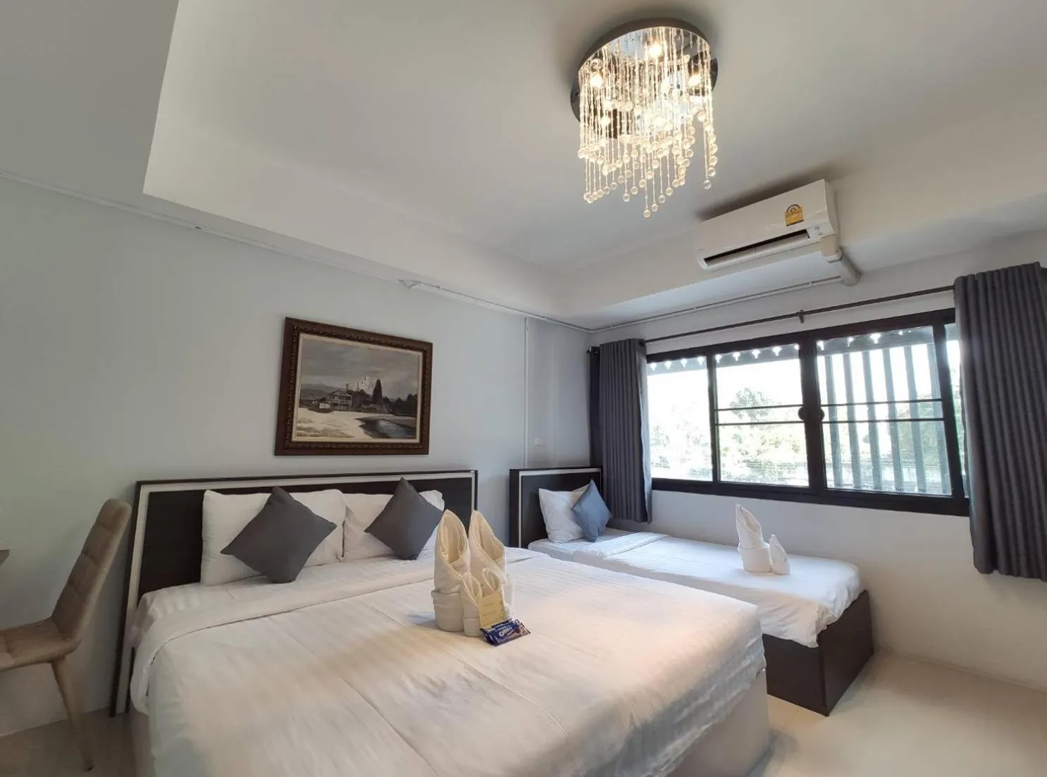 Bed in Bann Tawan Hostel Chiang Rai