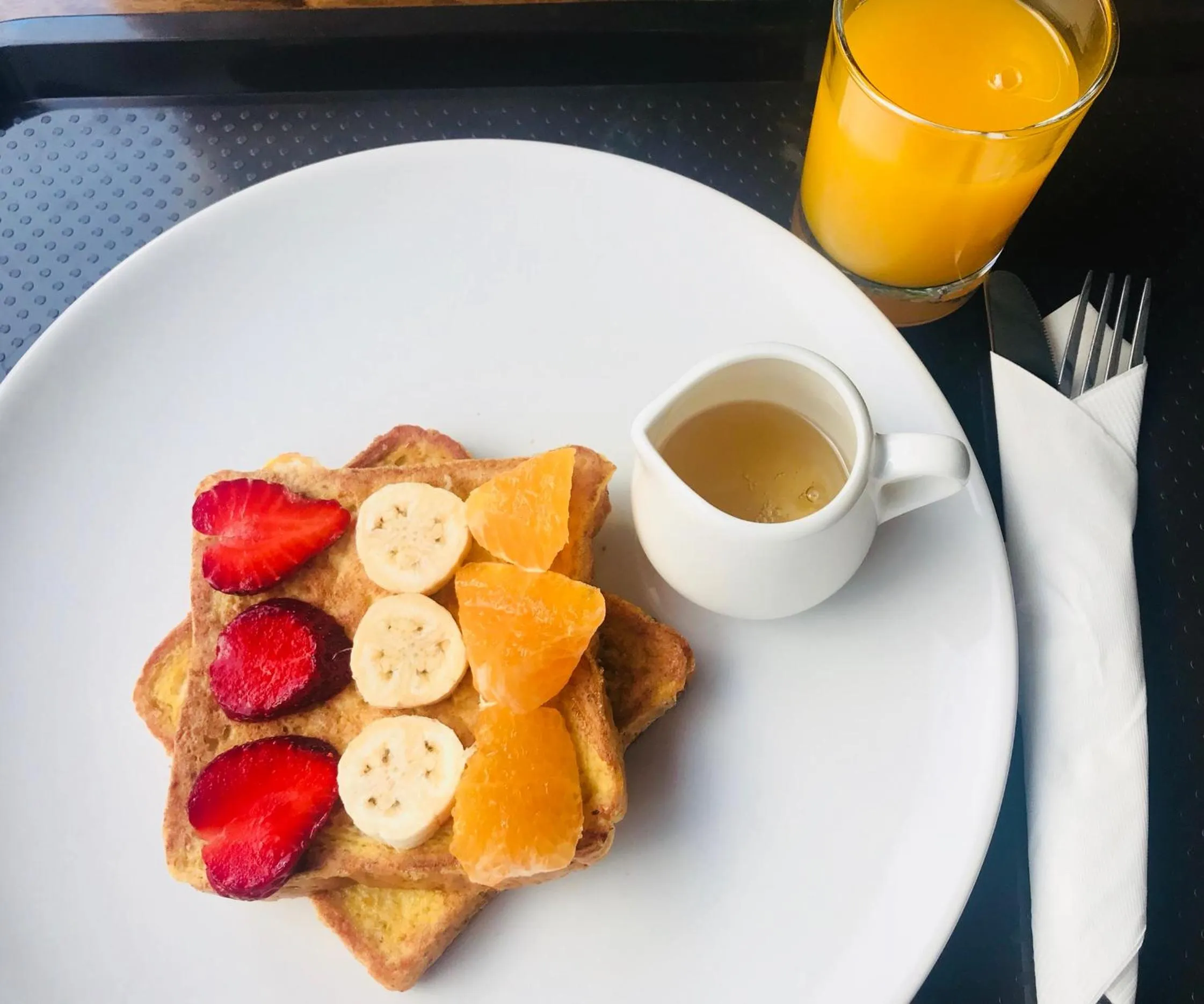 Breakfast in Bann Tawan Hostel Chiang Rai