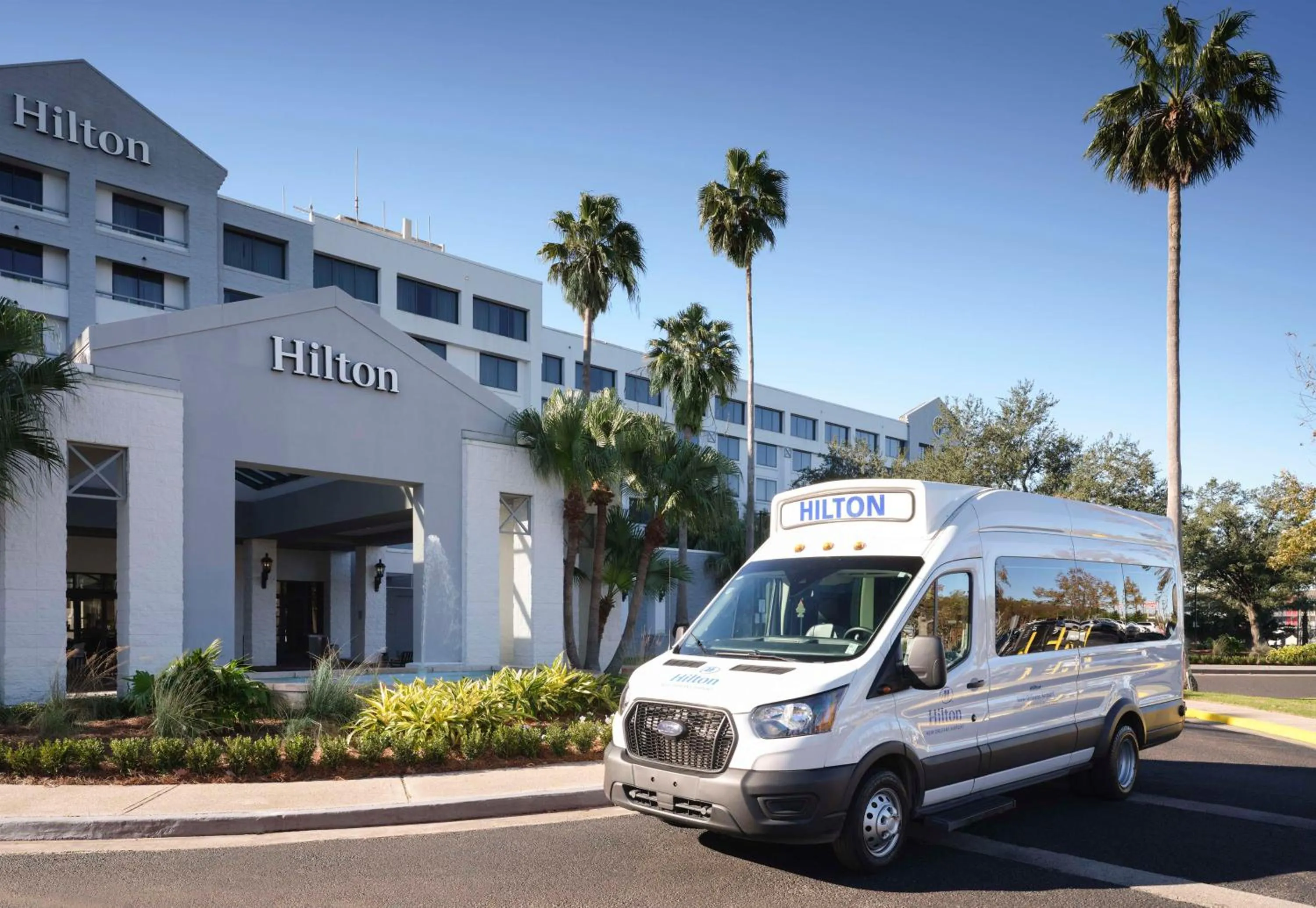 Property building in Hilton New Orleans Airport