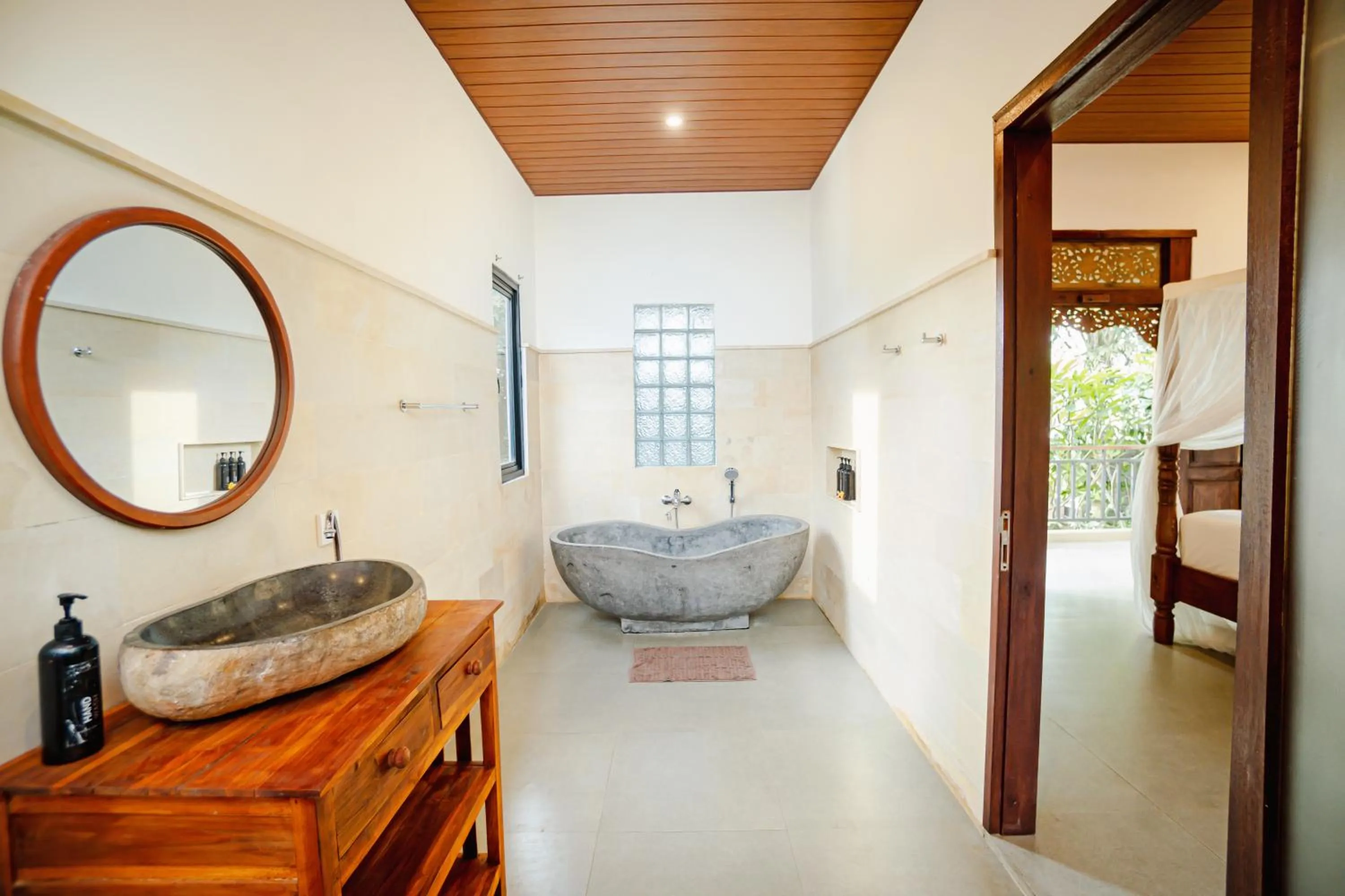 Bathroom, Bed in Gusde Tranquil Villas by EPS