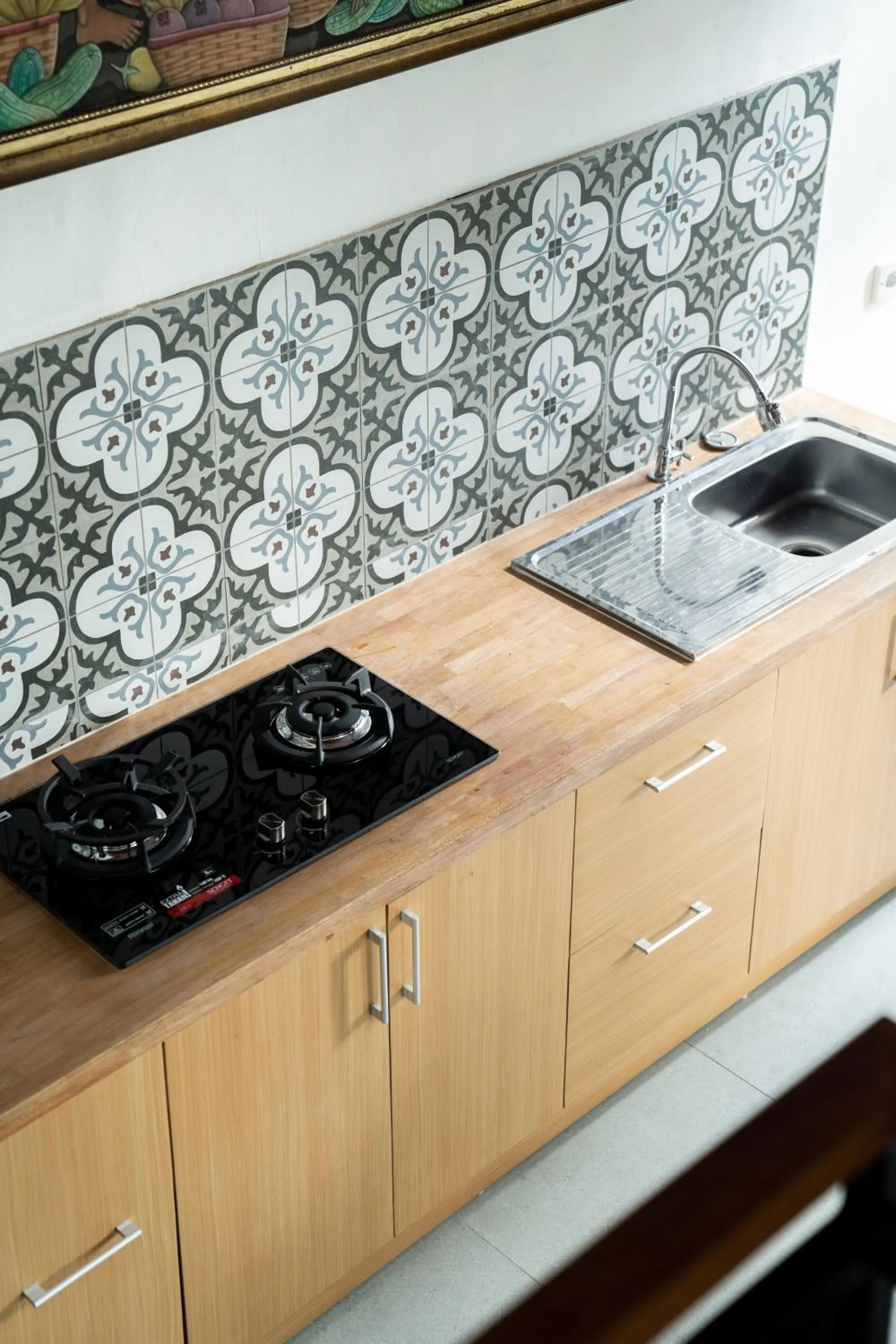 Kitchen or kitchenette in Gusde Tranquil Villas by EPS