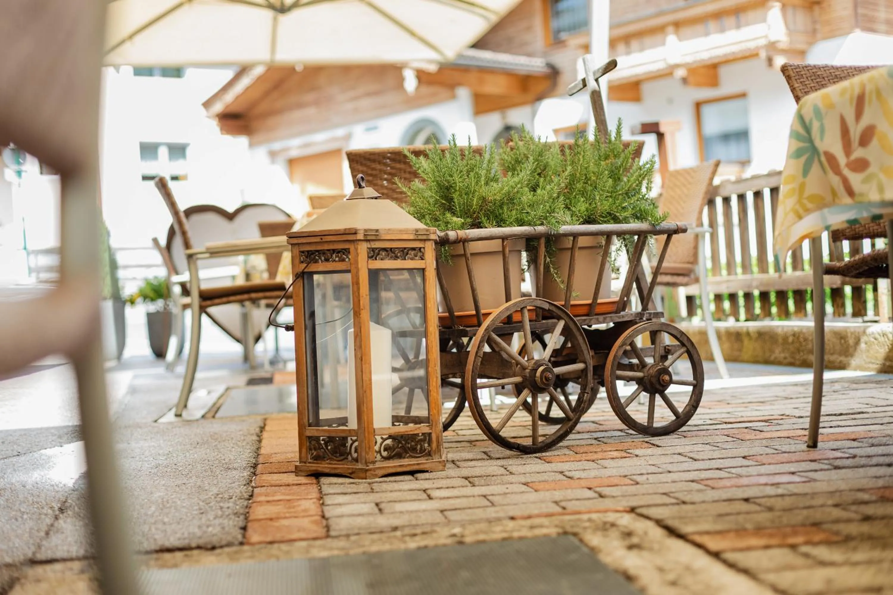 Garden in Kräuterhotel Hochzillertal