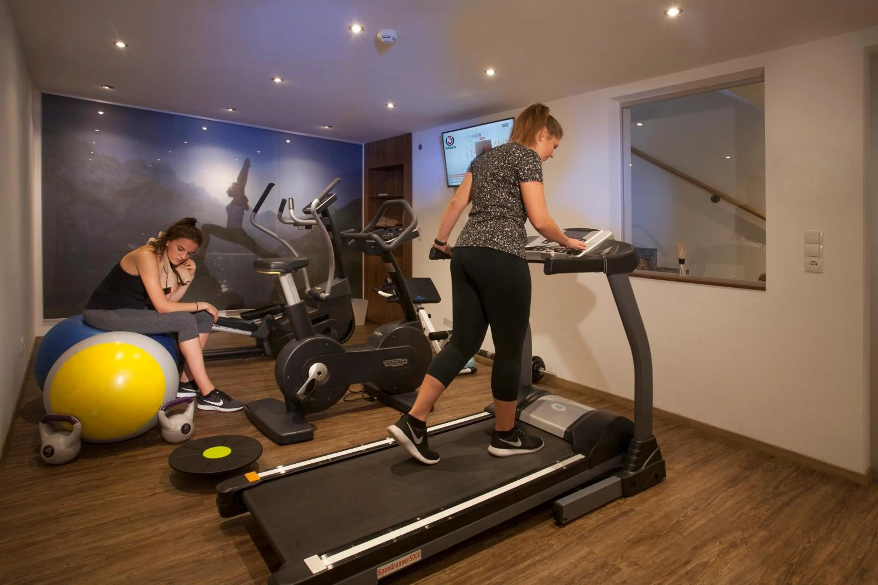 Fitness centre/facilities in Kräuterhotel Hochzillertal