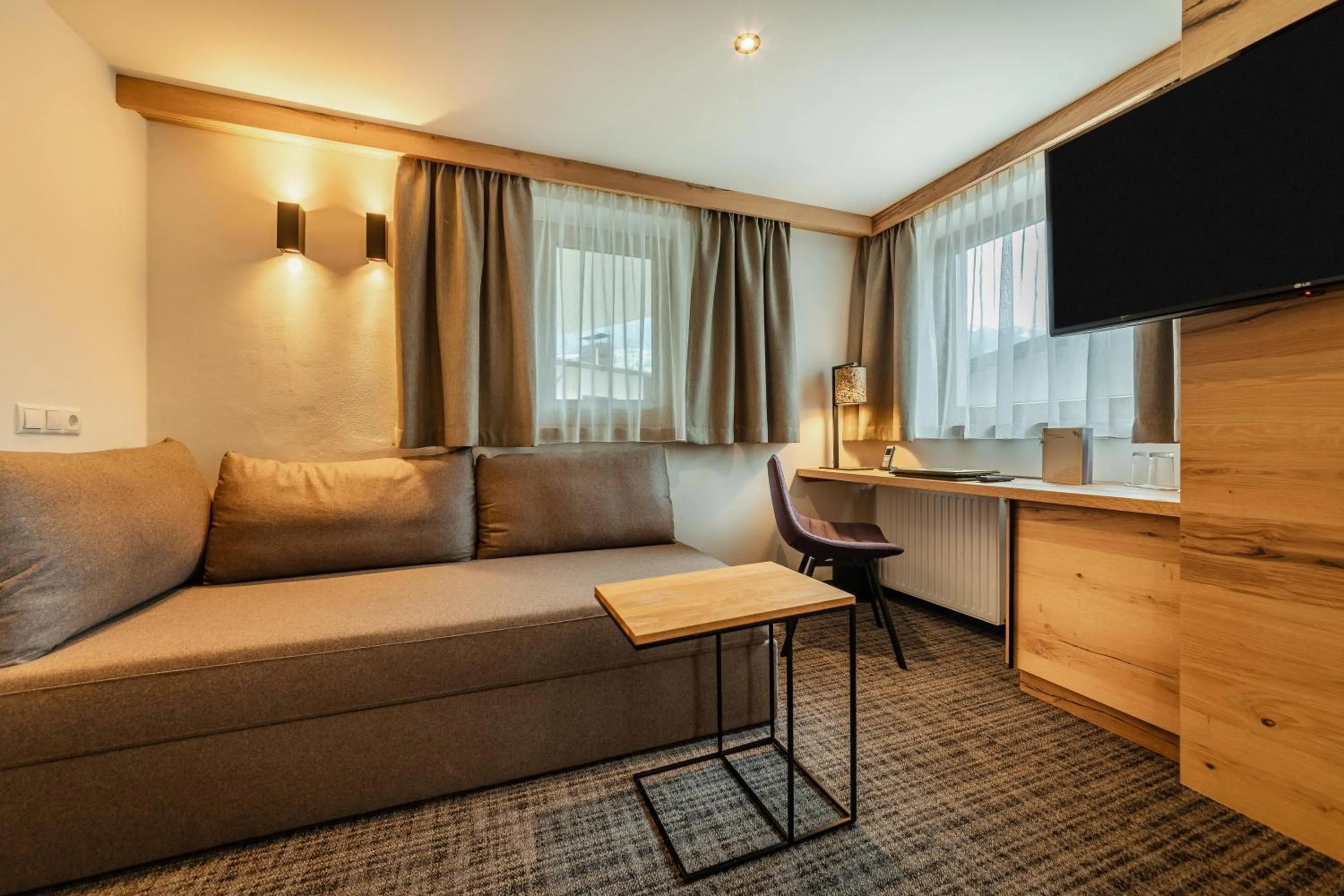 Living room in Kräuterhotel Hochzillertal