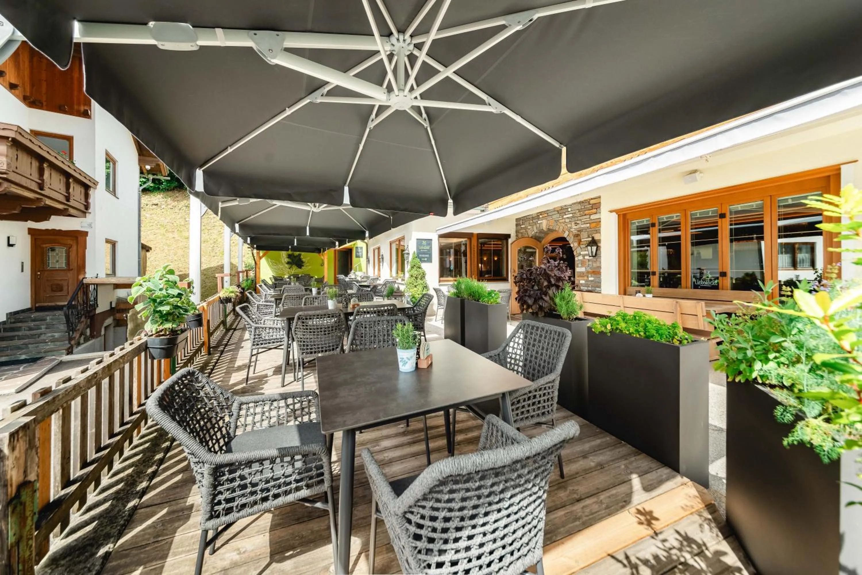 Balcony/Terrace in Kräuterhotel Hochzillertal