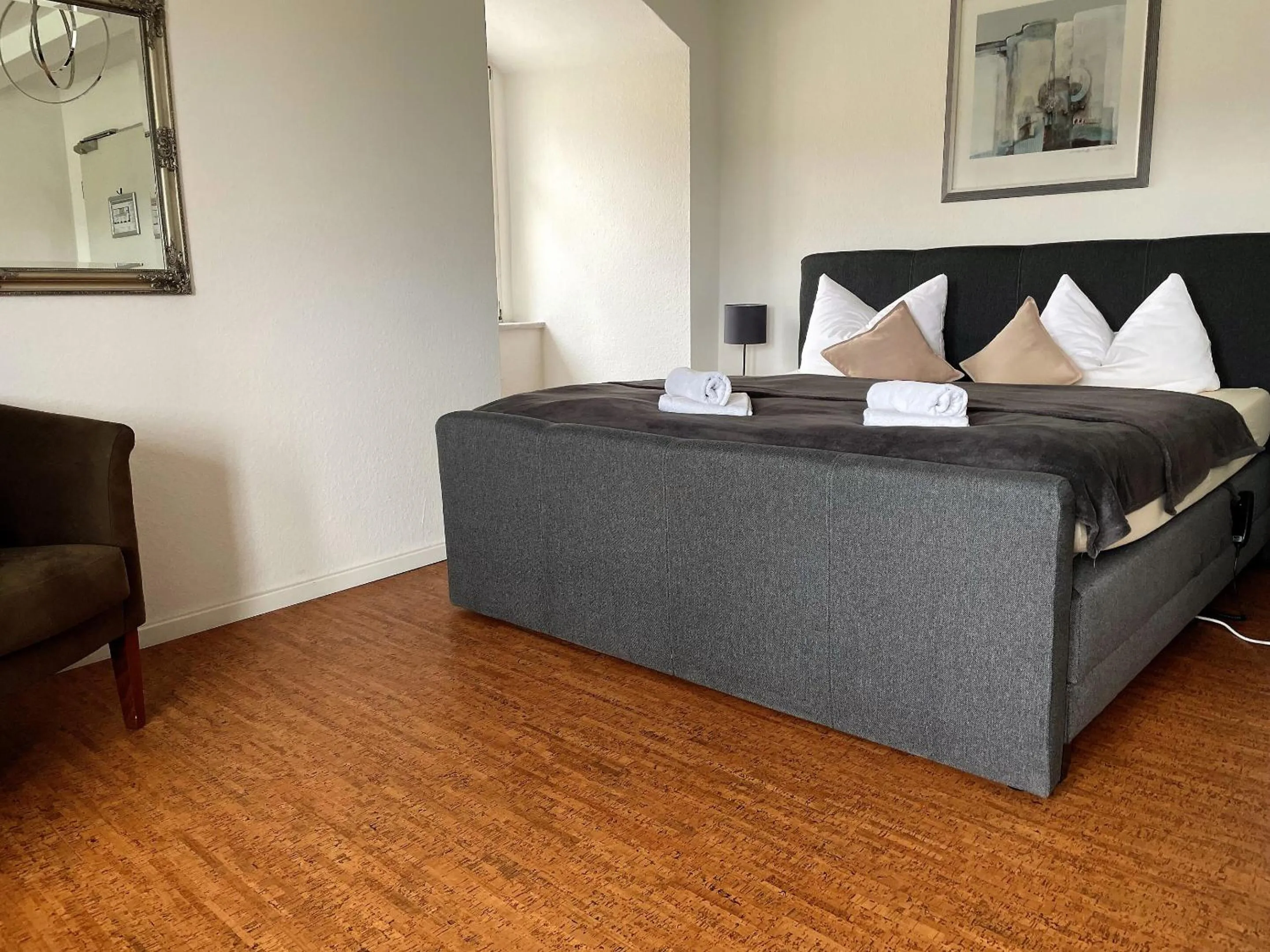 Bedroom, Bed in Hotel & Restaurant Schloss Weißenburg