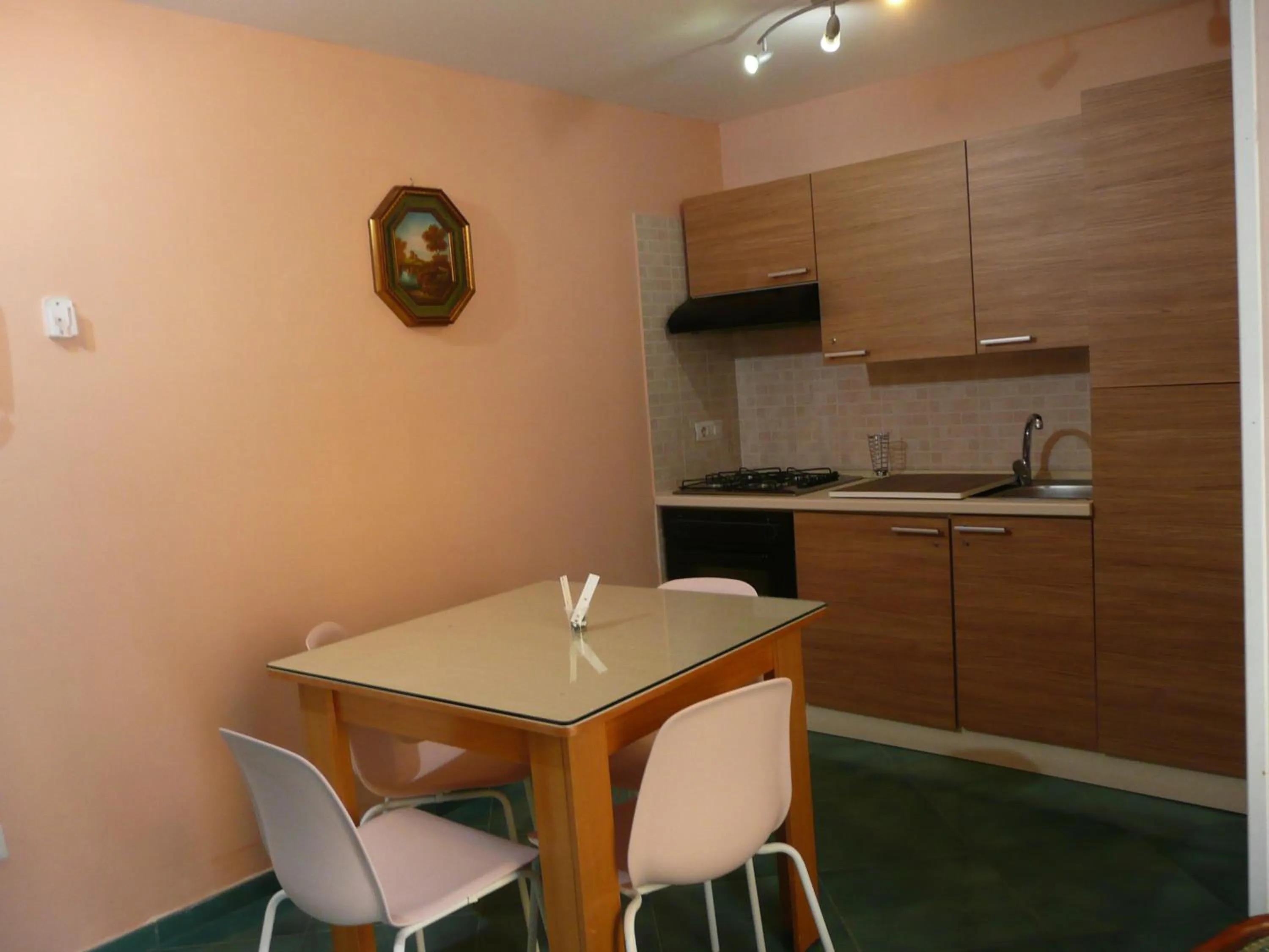 stove in I Papiri B&B Aparthotel