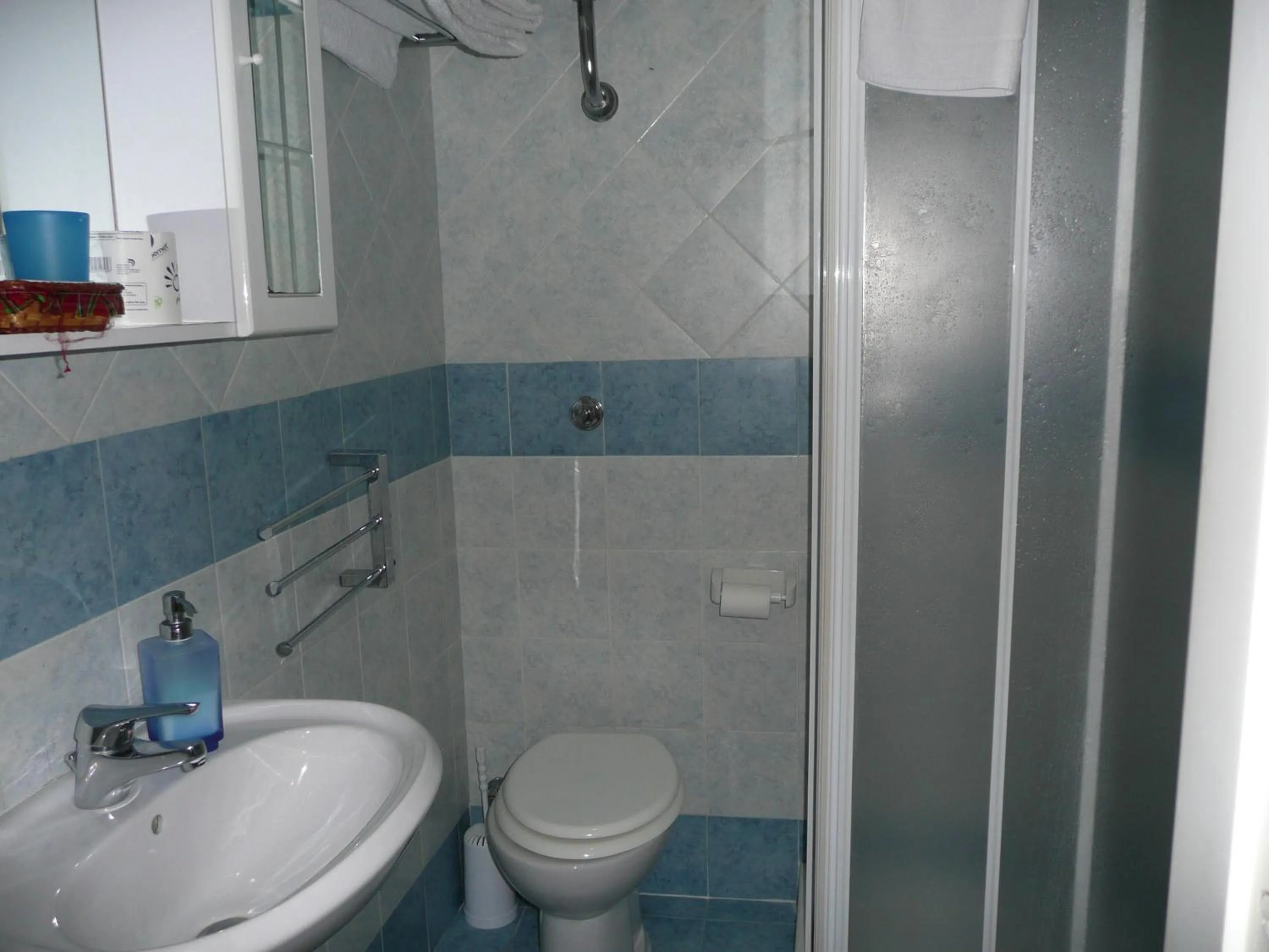 Bathroom in I Papiri B&B Aparthotel