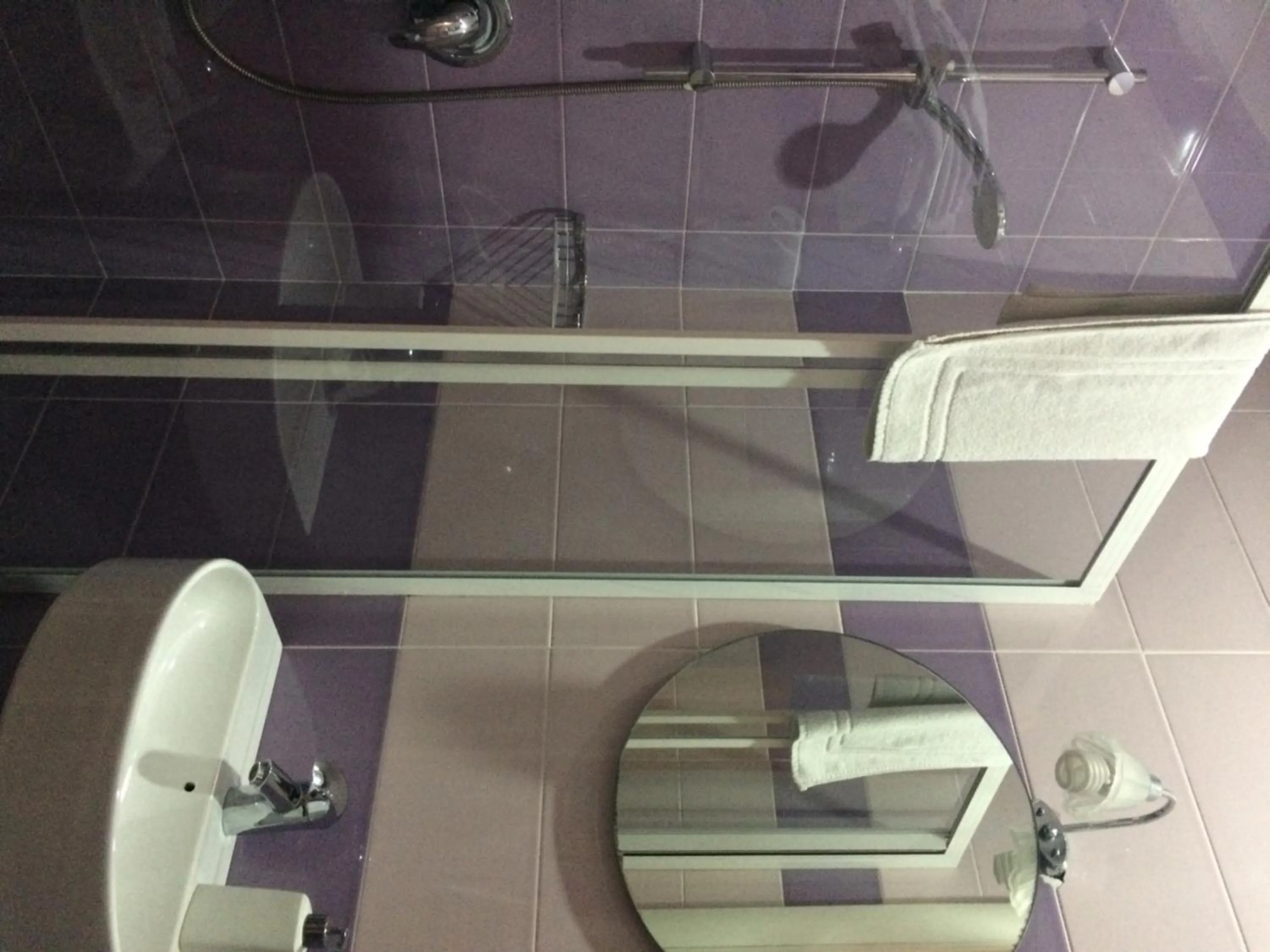 Shower in I Papiri B&B Aparthotel