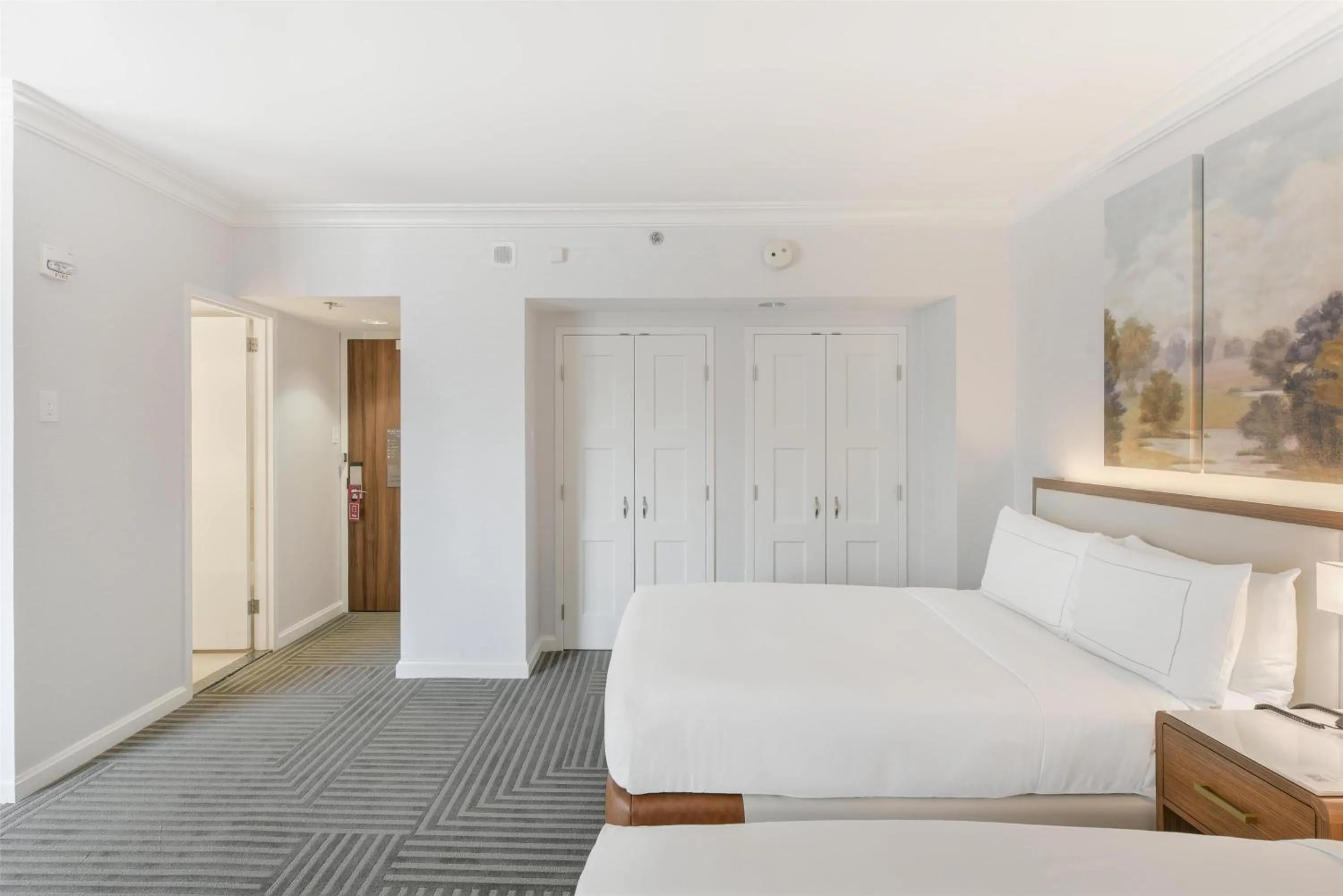 Bed in Capital Hilton