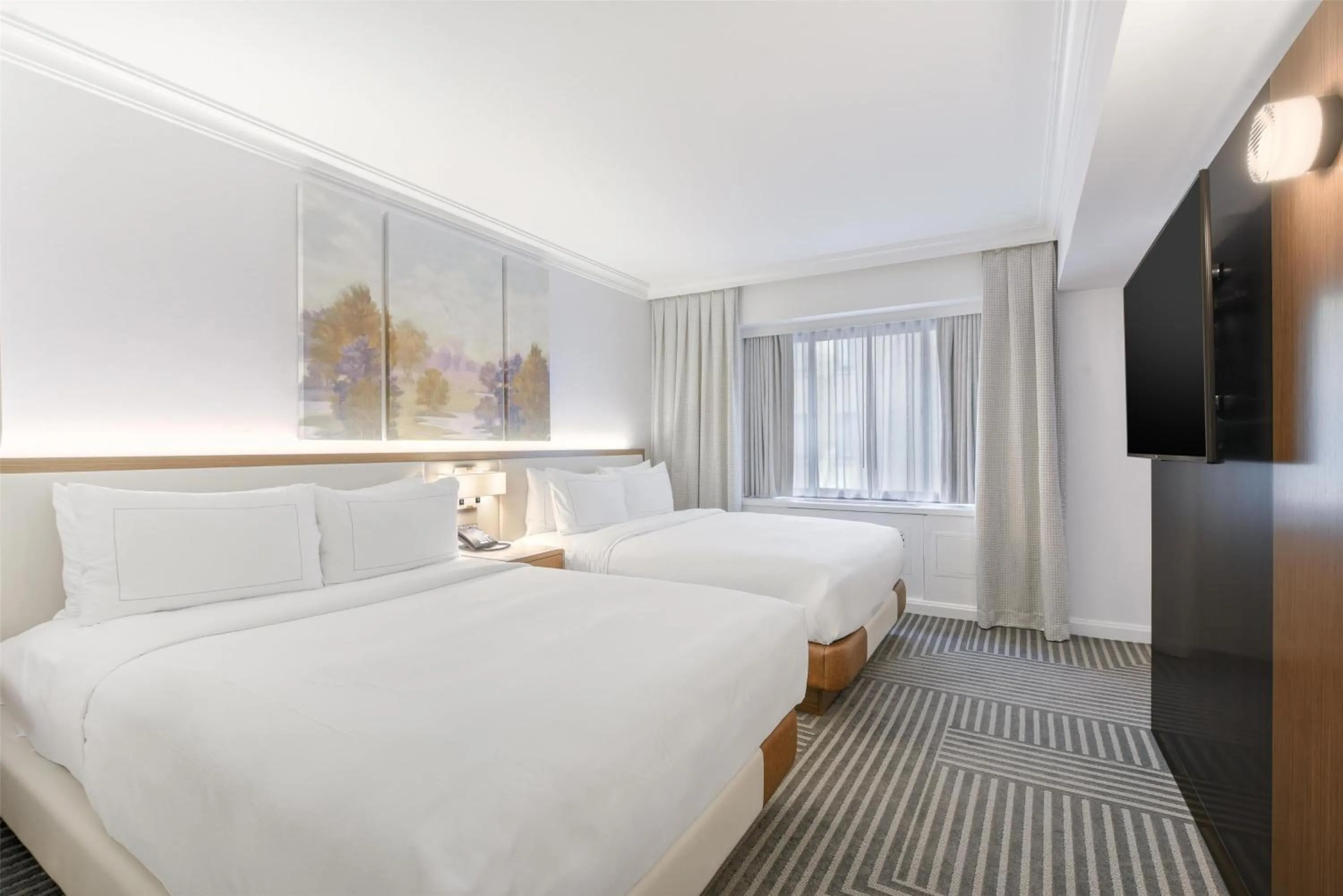 Bed in Capital Hilton