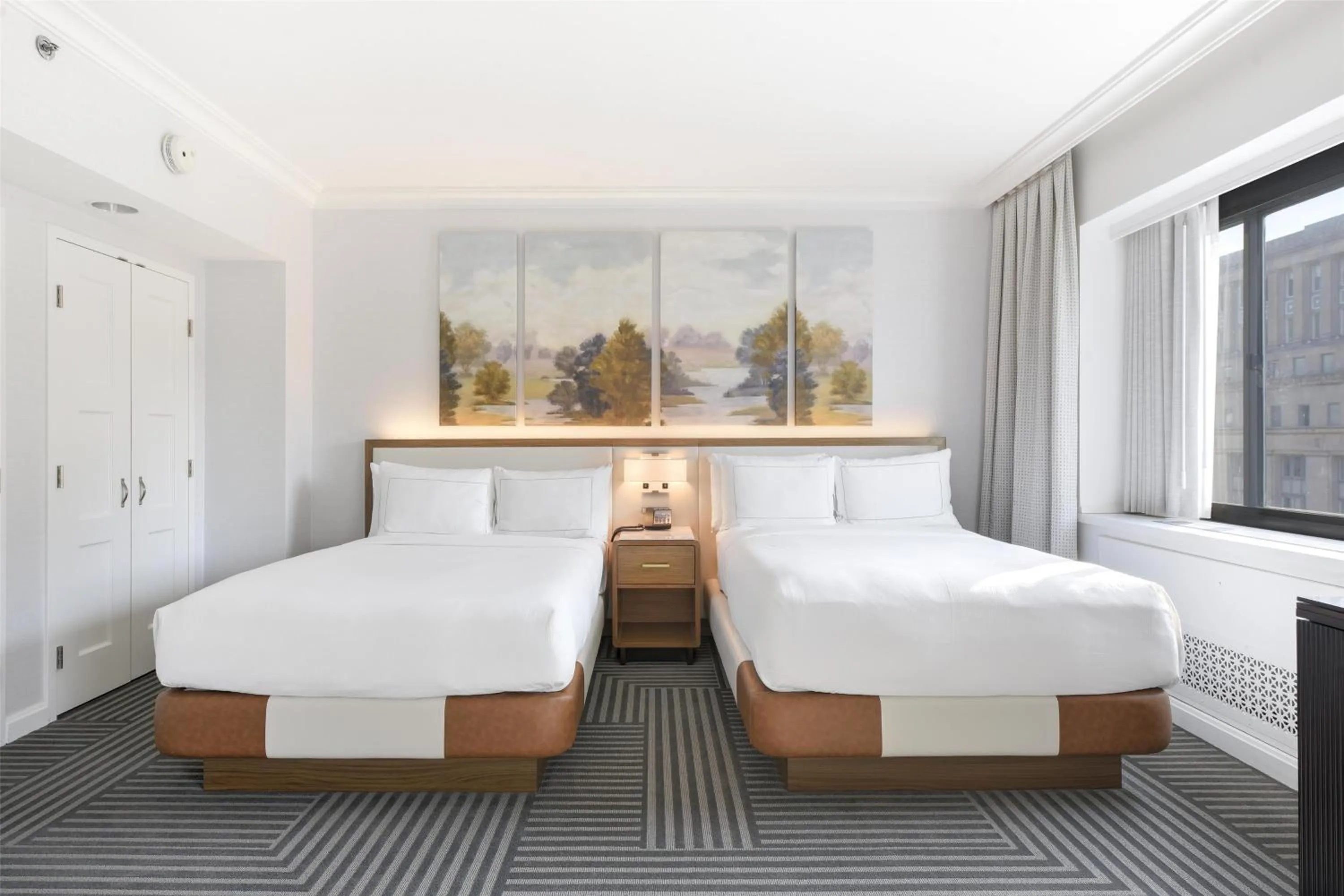 Bed in Capital Hilton