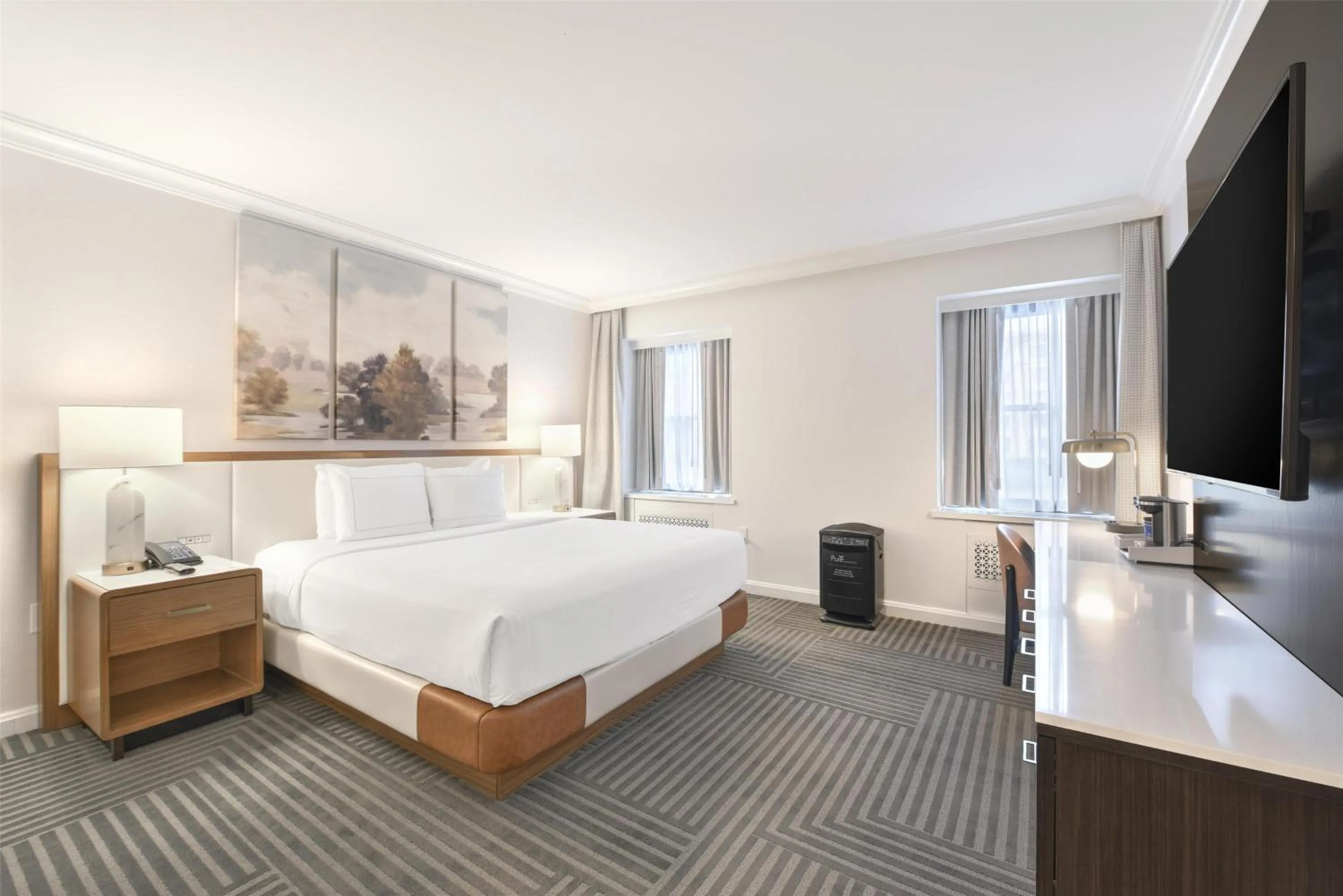 Bed in Capital Hilton