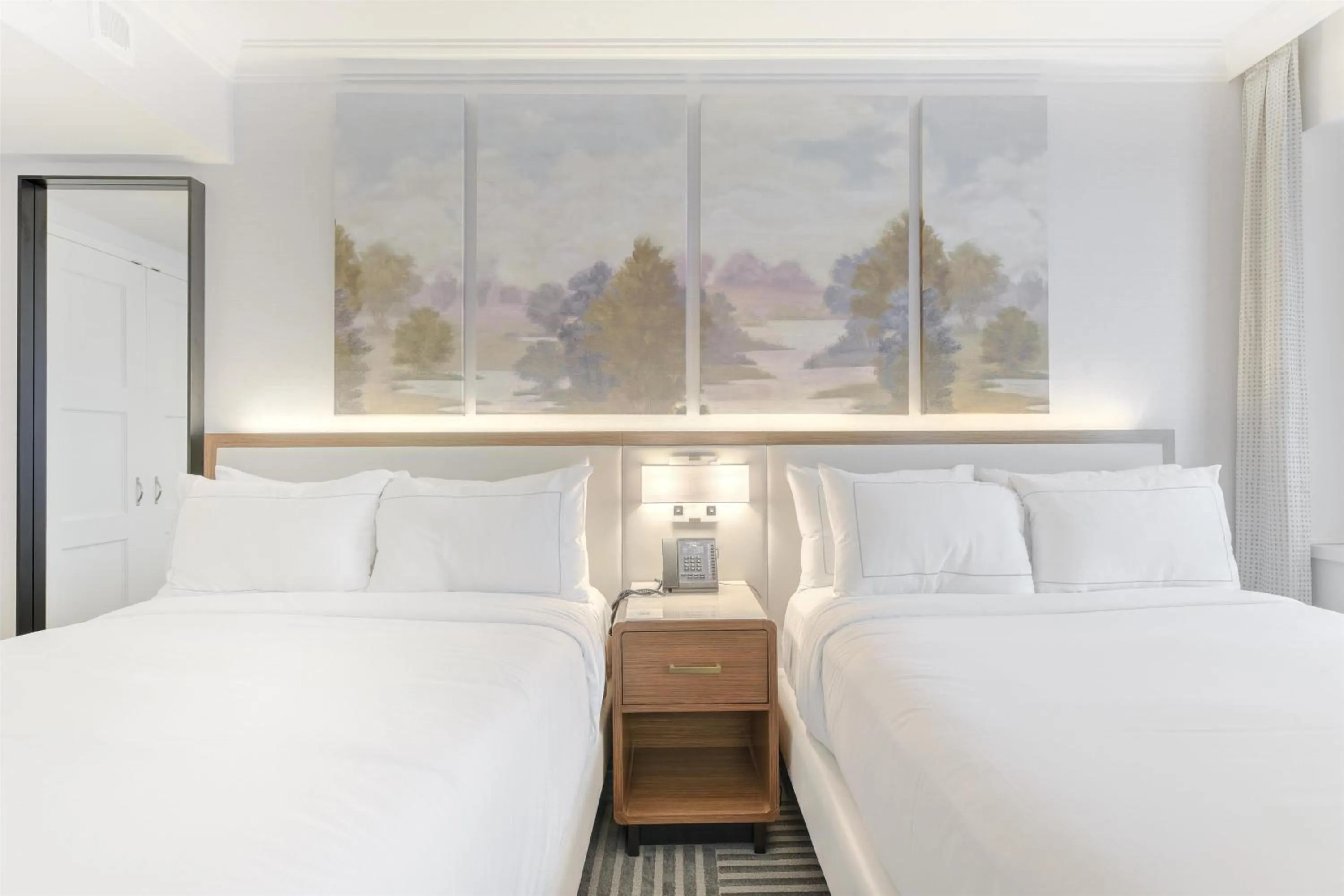 Bed in Capital Hilton