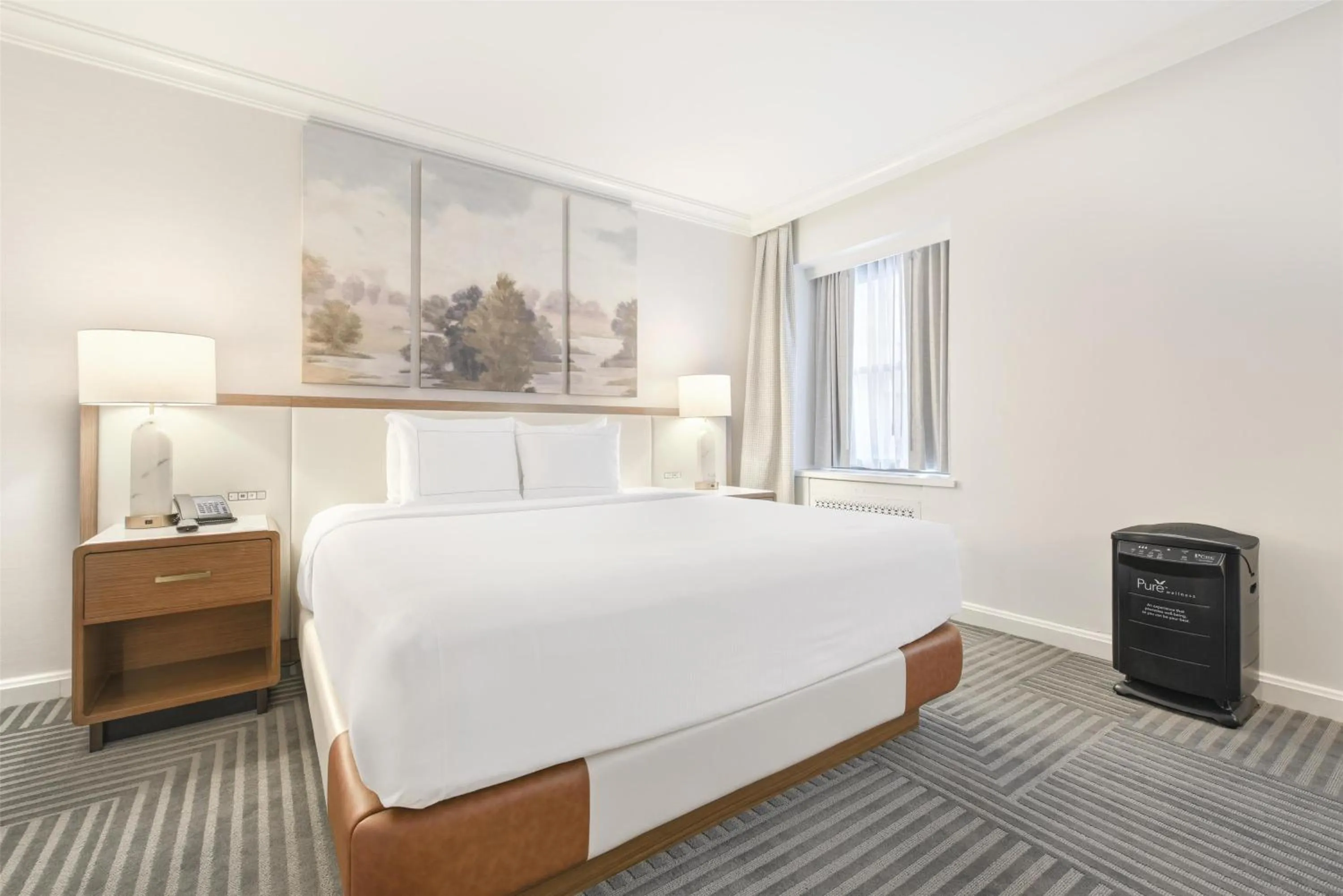 Bed in Capital Hilton