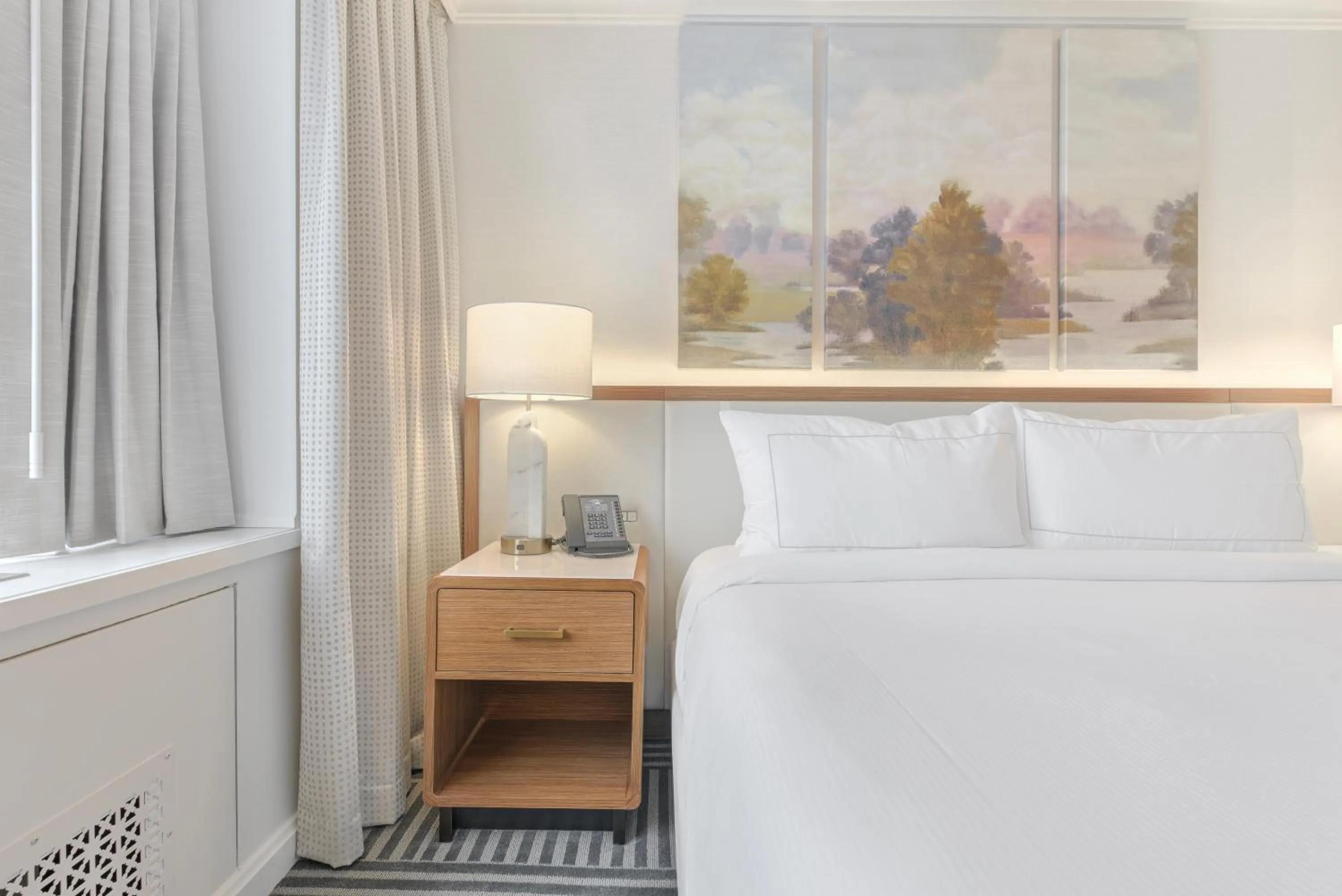 Bed in Capital Hilton