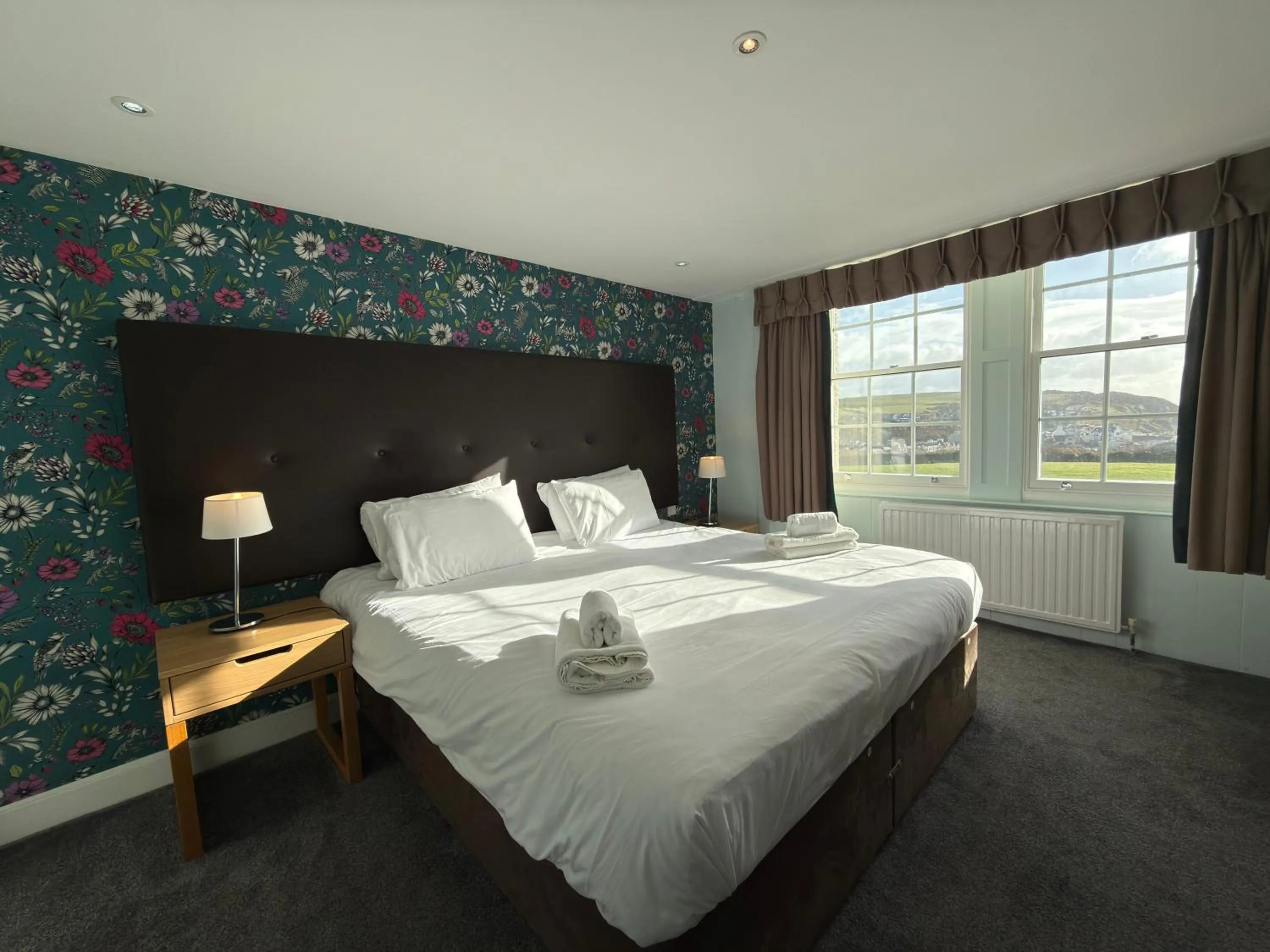 Bed in The Portpatrick Hotel by Compass Hospitality