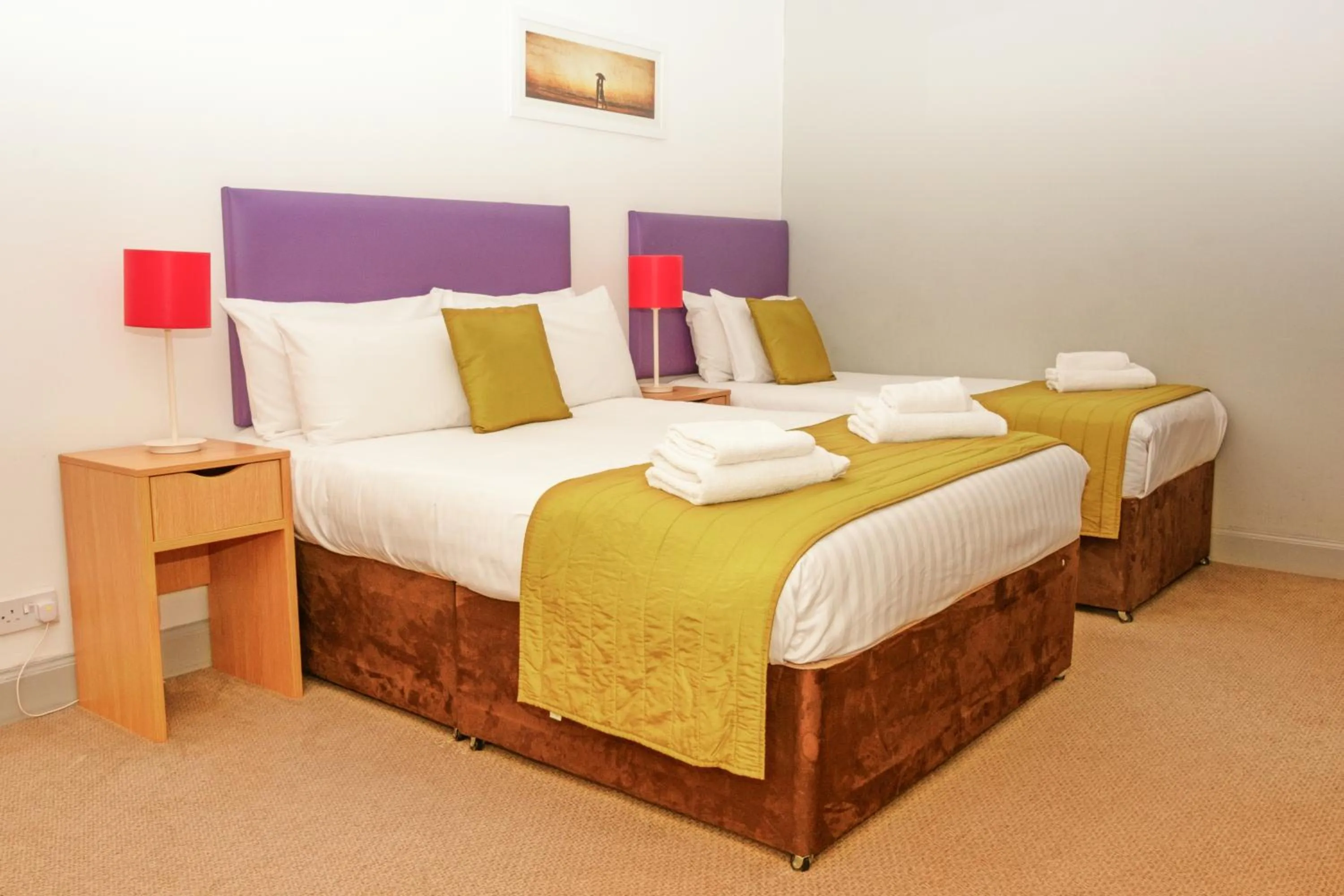 Bed in The Portpatrick Hotel by Compass Hospitality