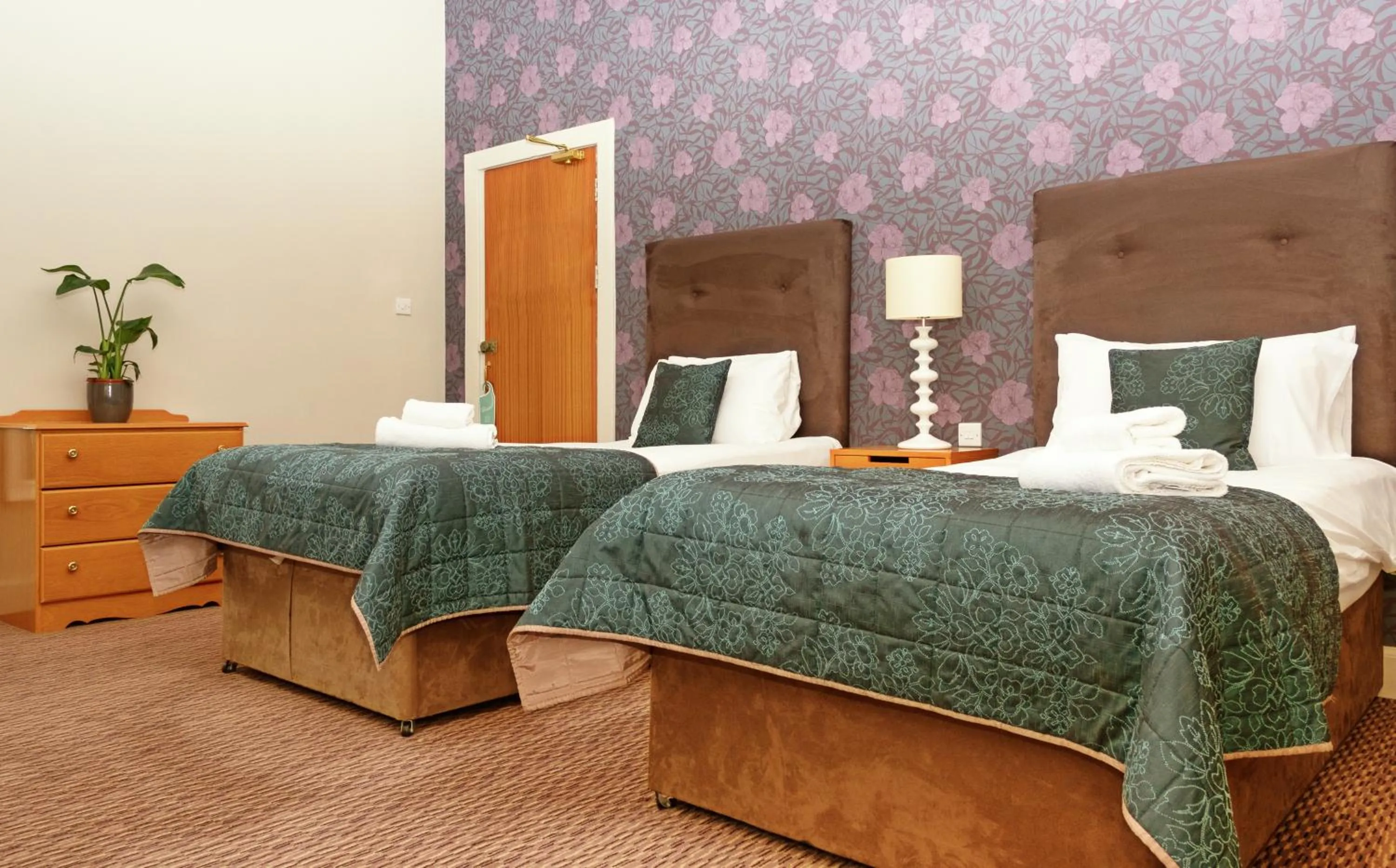 Bed in The Portpatrick Hotel by Compass Hospitality