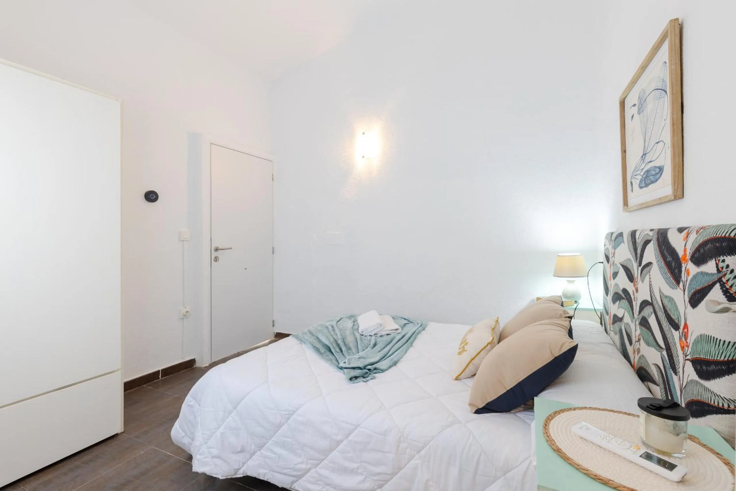 Bed in Fidalsa Relax Pool & BBQ