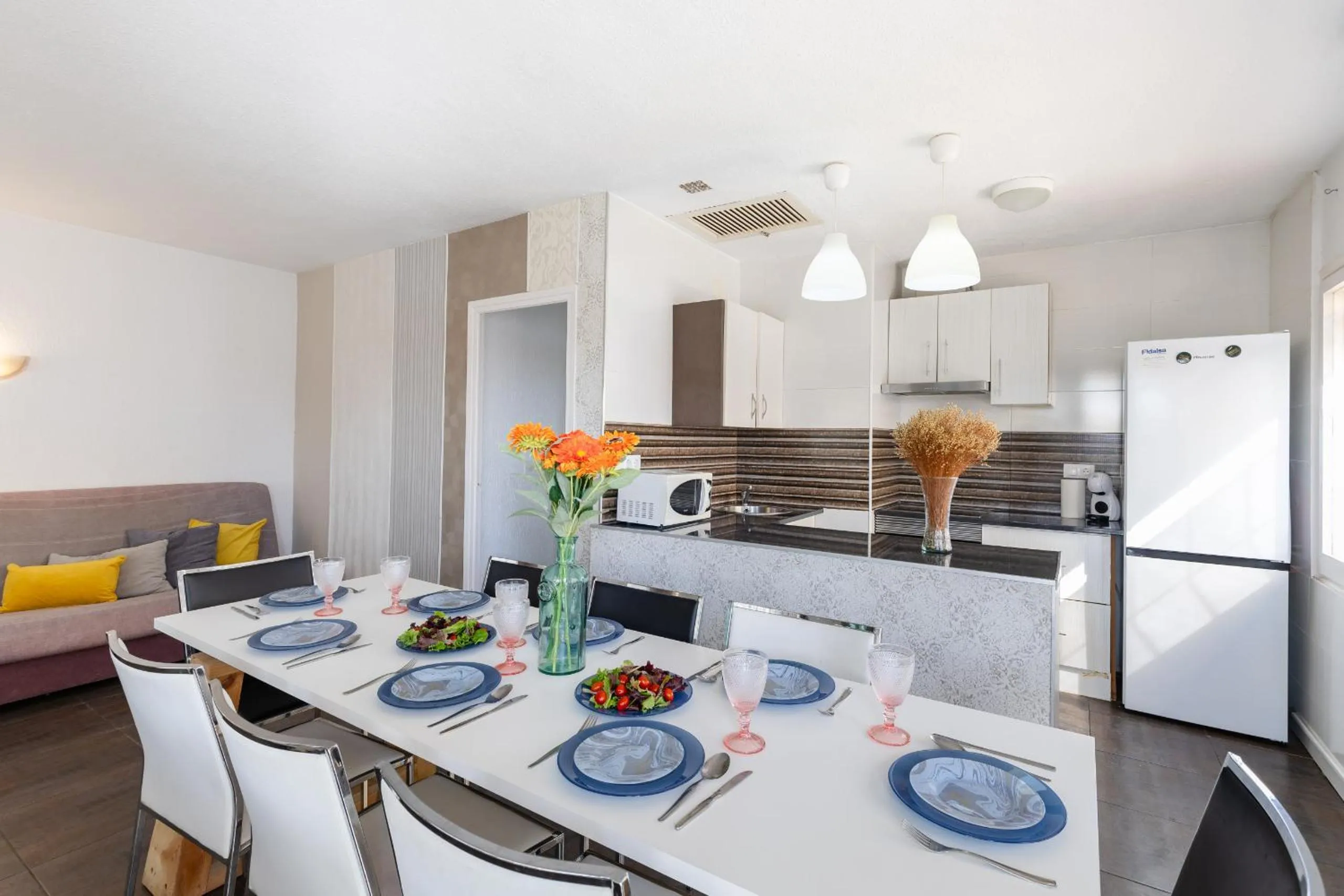 Kitchen or kitchenette in Fidalsa Relax Pool & BBQ