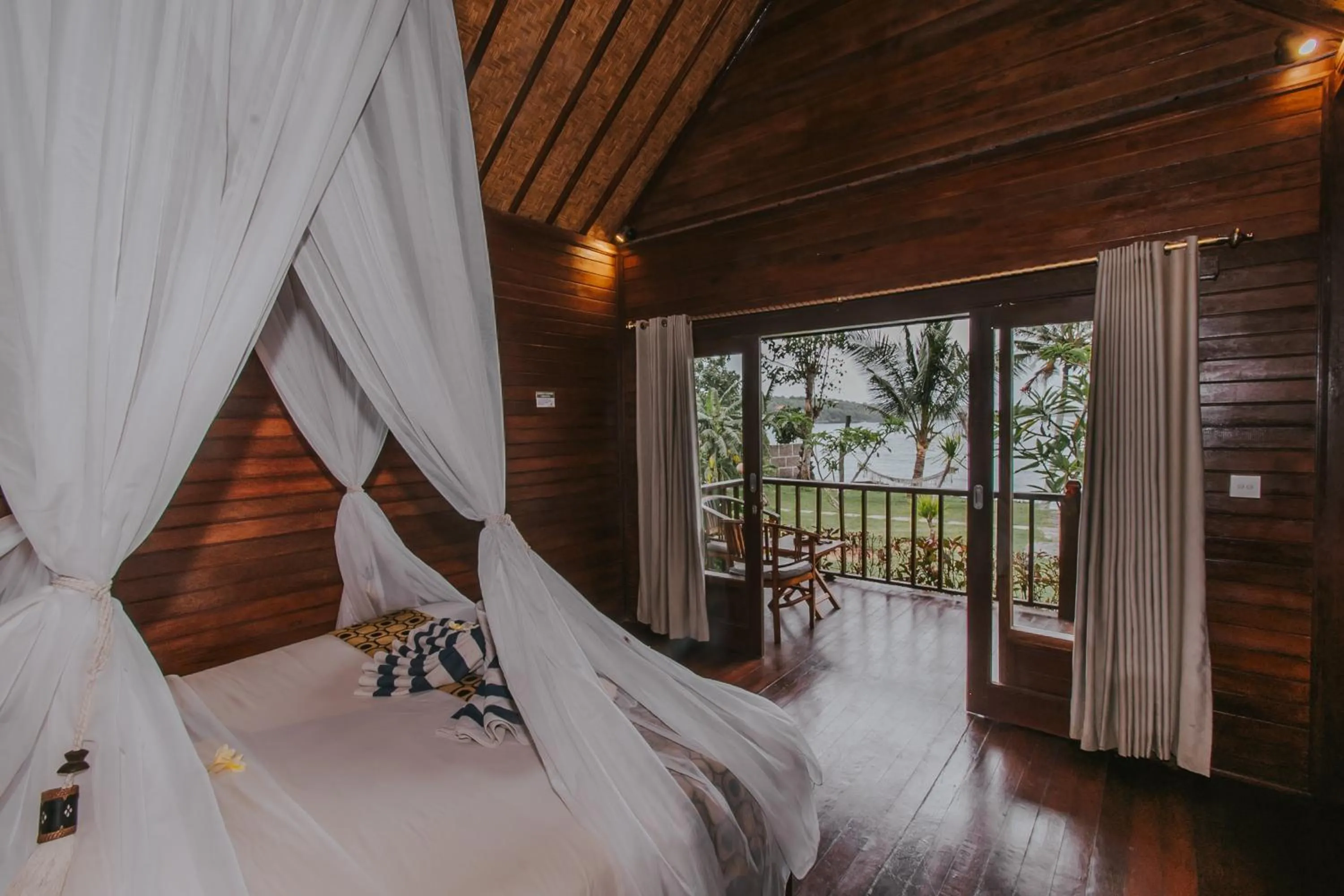 Bed in Lembongan Seaview