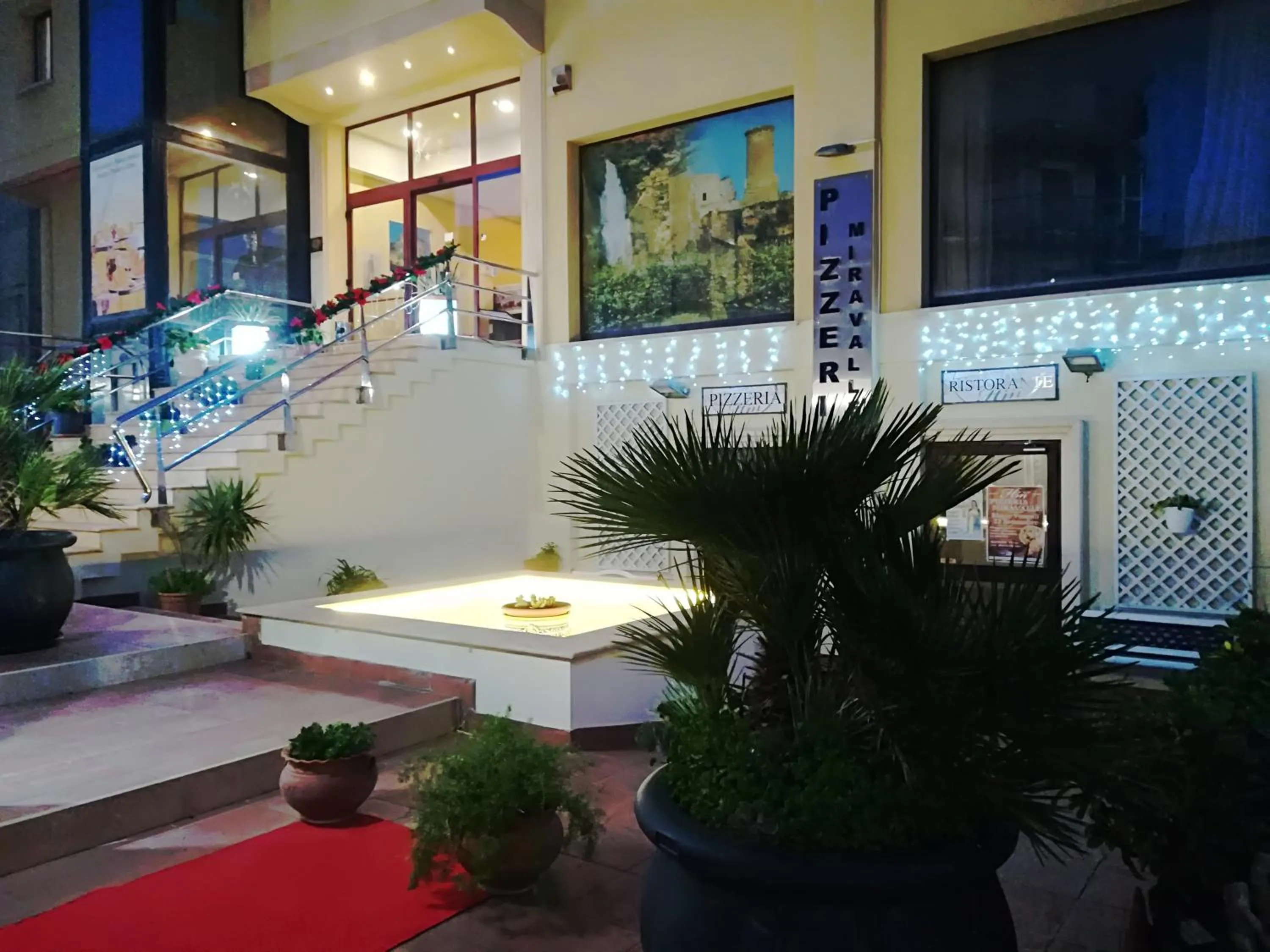 Facade/entrance in Hotel Miravalle