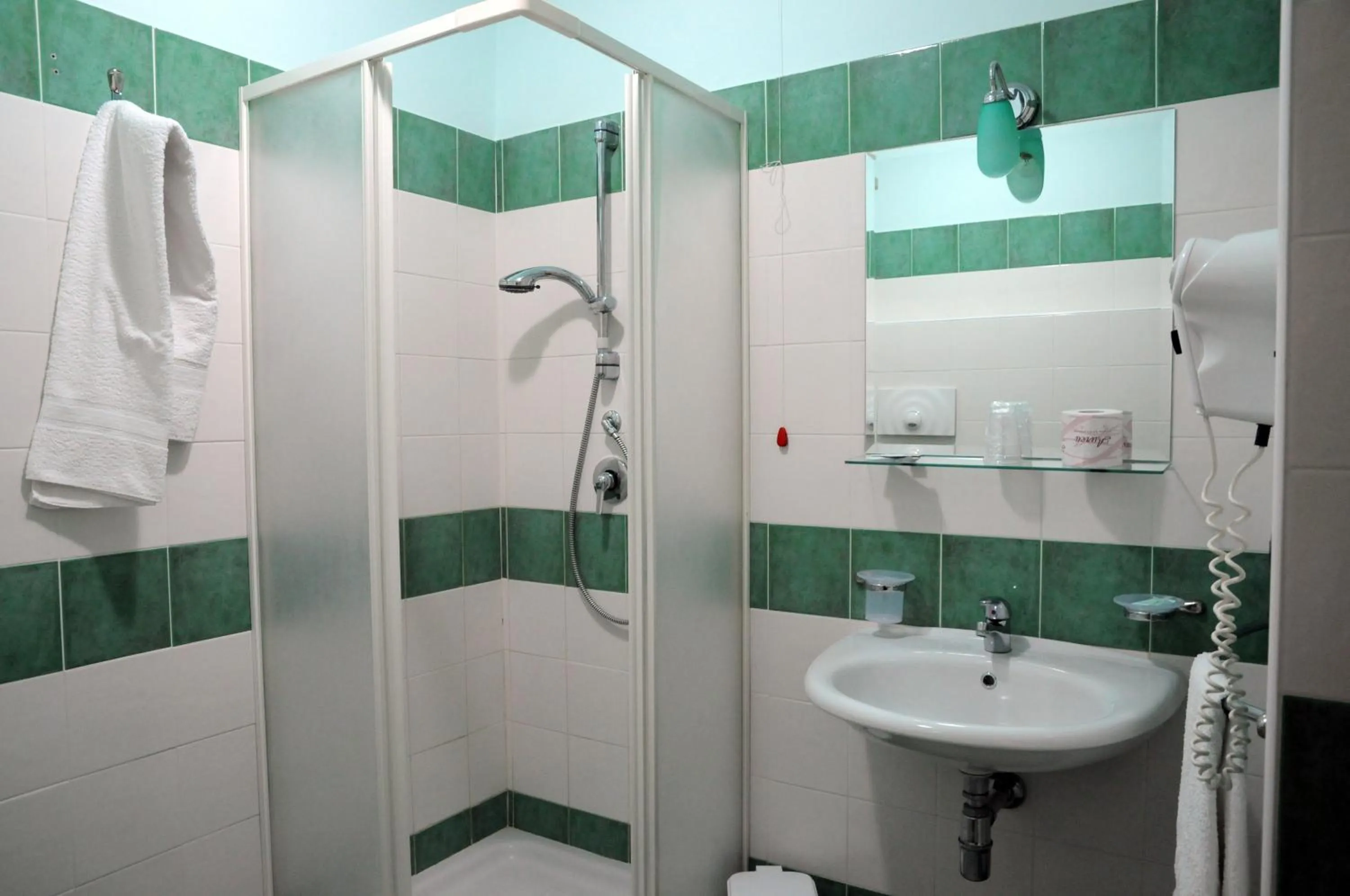 Bathroom in Hotel Miravalle