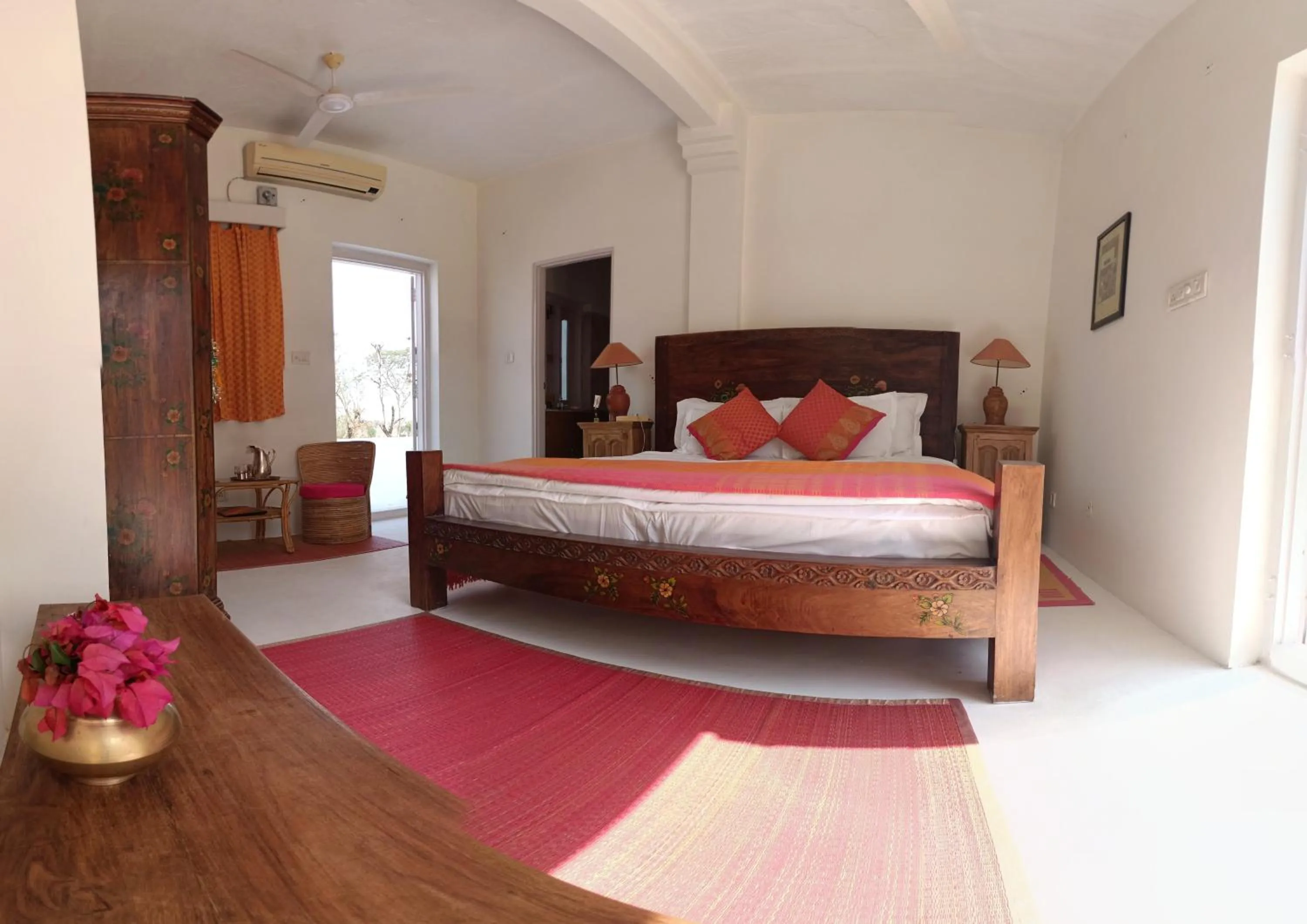 Bed in Savista Retreat