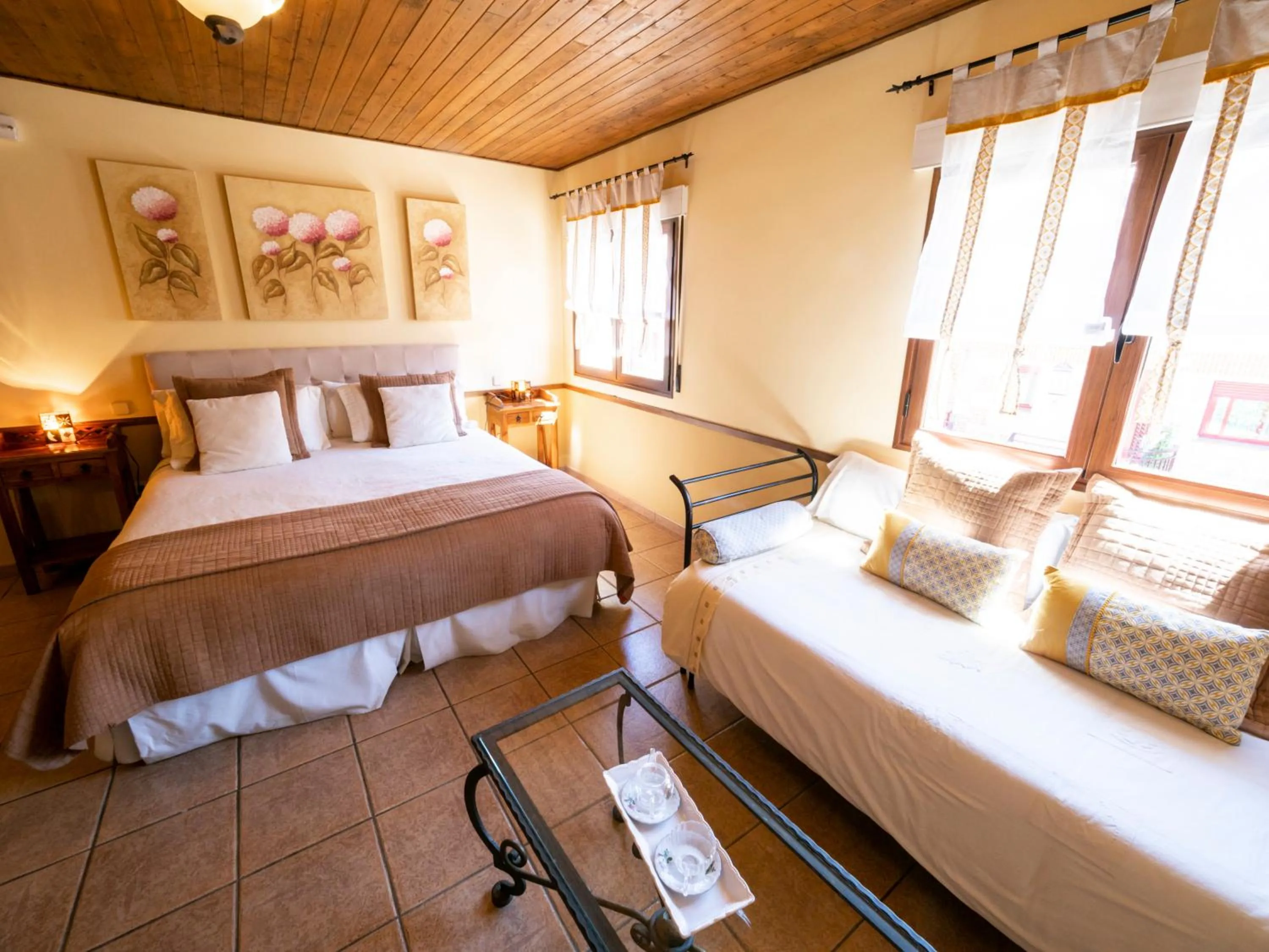 Bed in Posada el Campanario