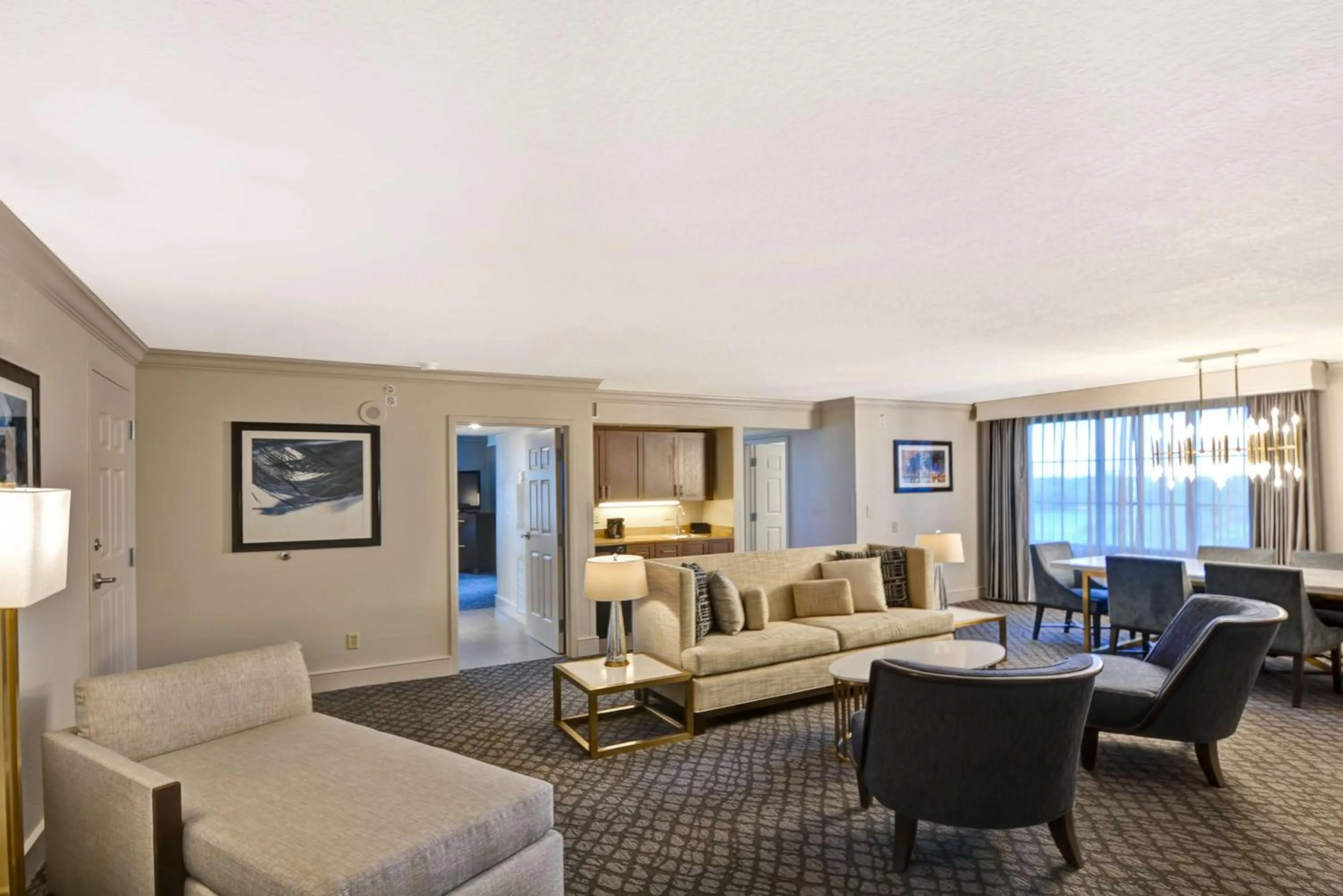 Living room in Embassy Suites by Hilton Orlando Downtown
