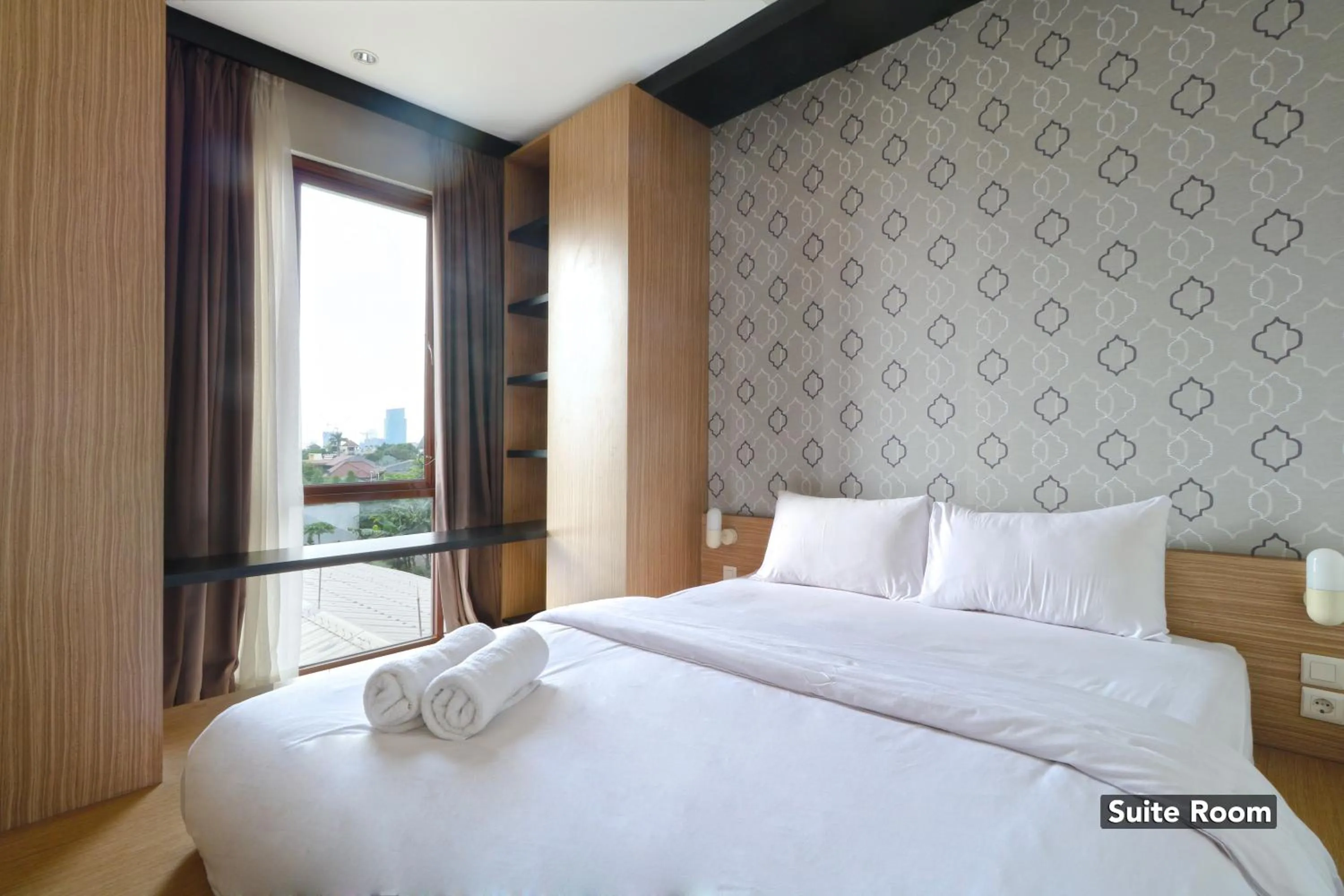 Bedroom, Bed in Plaza 54 Residence Jakarta