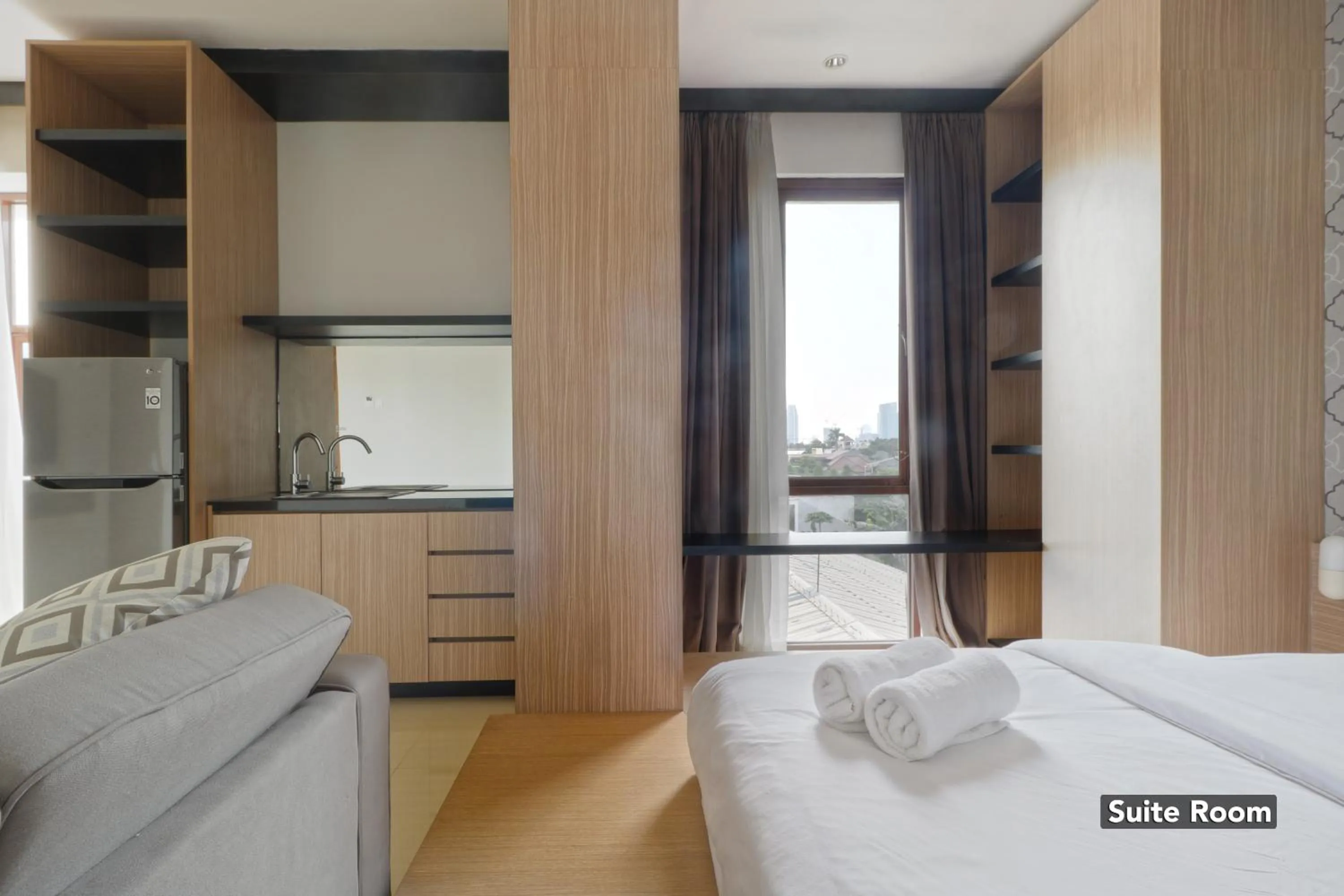 Bedroom, Bed in Plaza 54 Residence Jakarta
