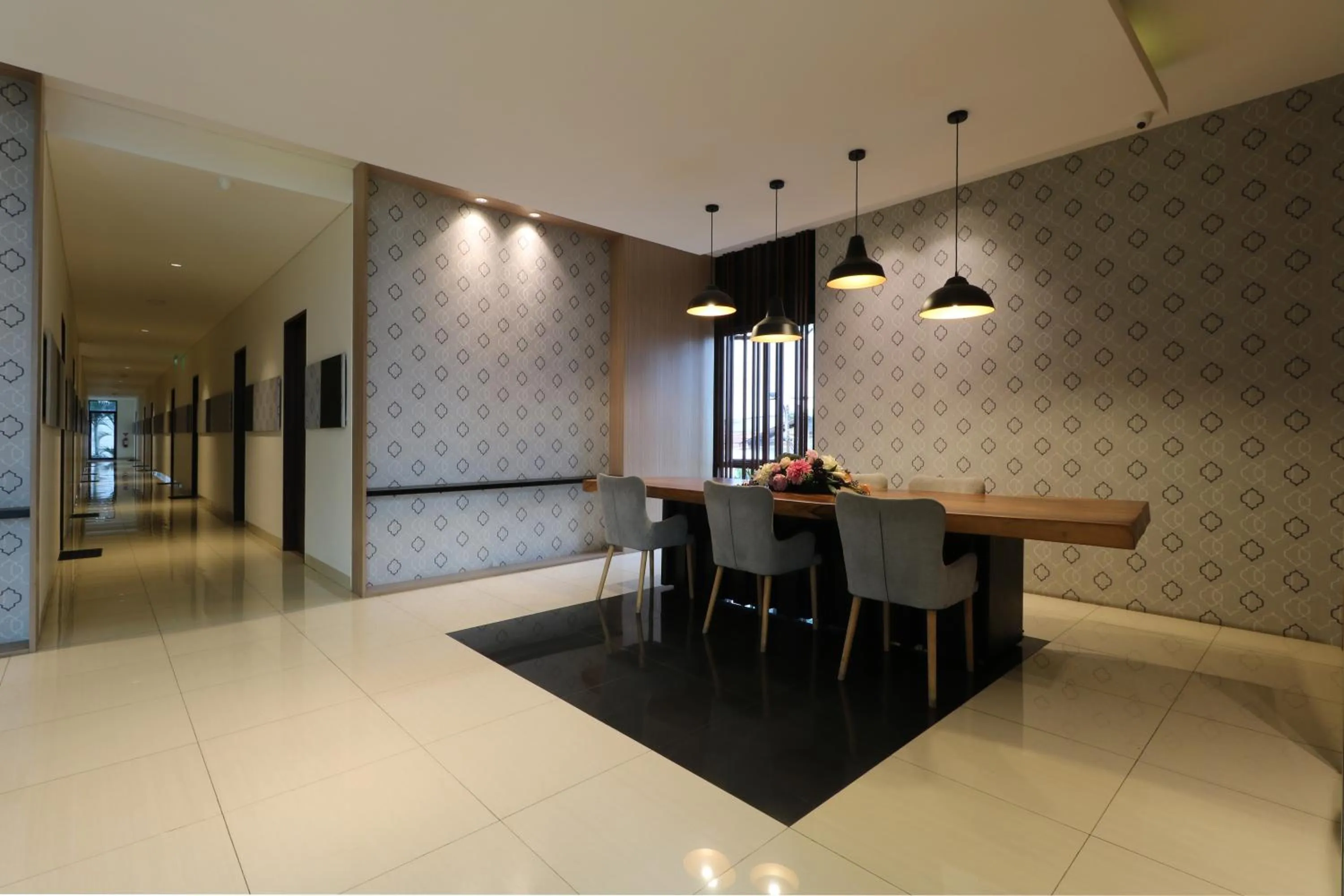 Seating area in Plaza 54 Residence Jakarta